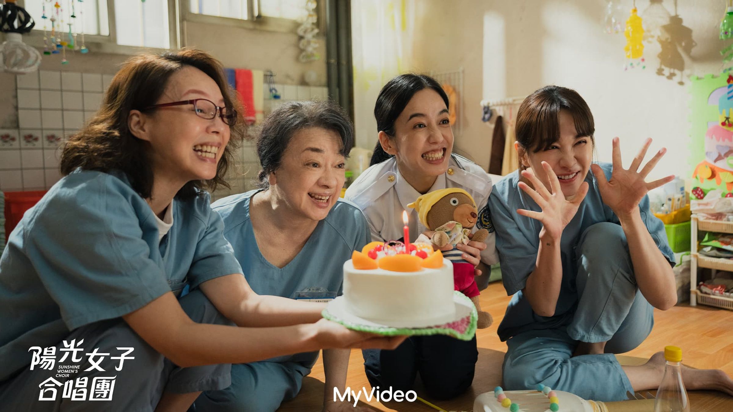 揚威上半年電影票房市場的《陽光女子合唱團》於8月20日登上台灣大哥大 MyVideo串流平台。(台灣大哥大 MyVideo提供)
