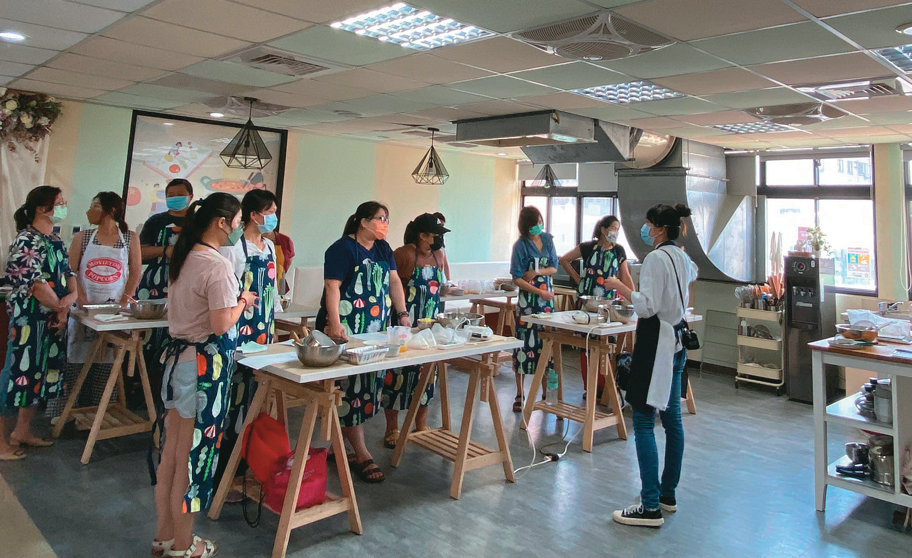 縣府為提倡婦女工作權益,成立夢想館提供第二專長培訓。