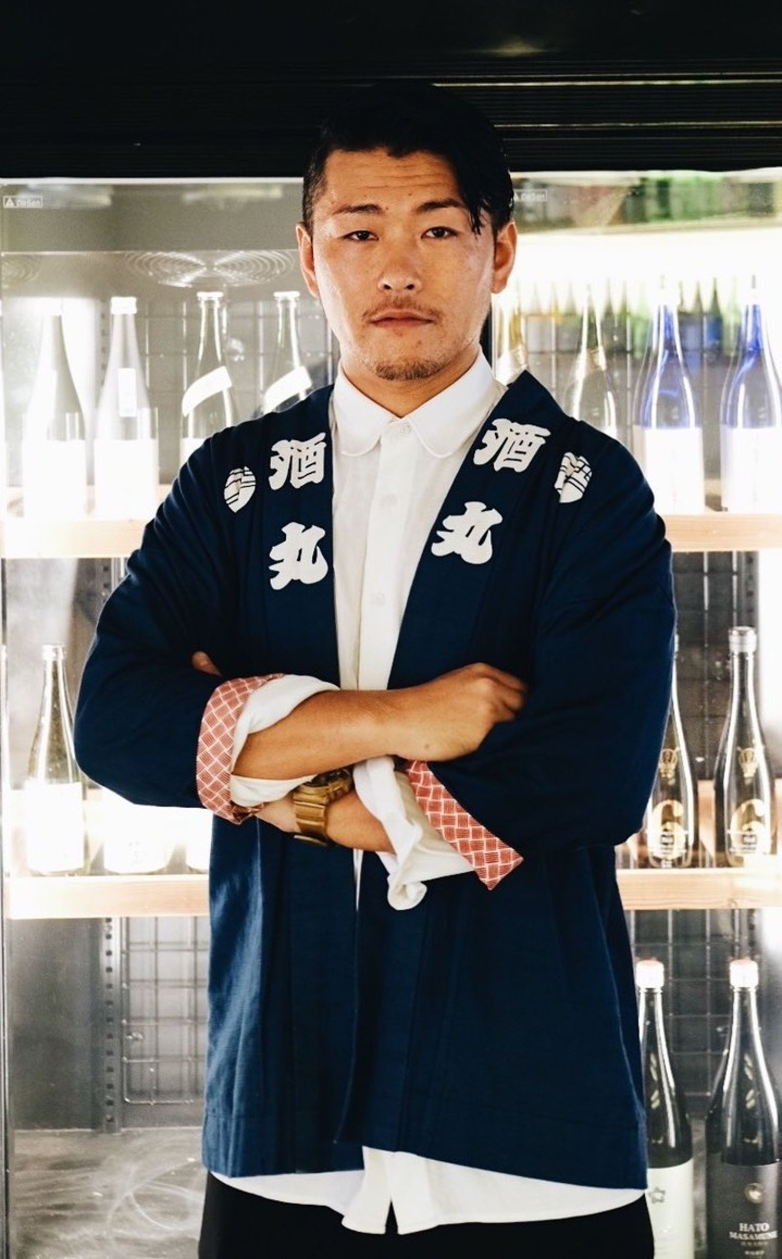 「sakemaru」就開在味爵旁邊,主理人阿部太一常為他們的海鮮料理搭配日本酒。(春大直提供)