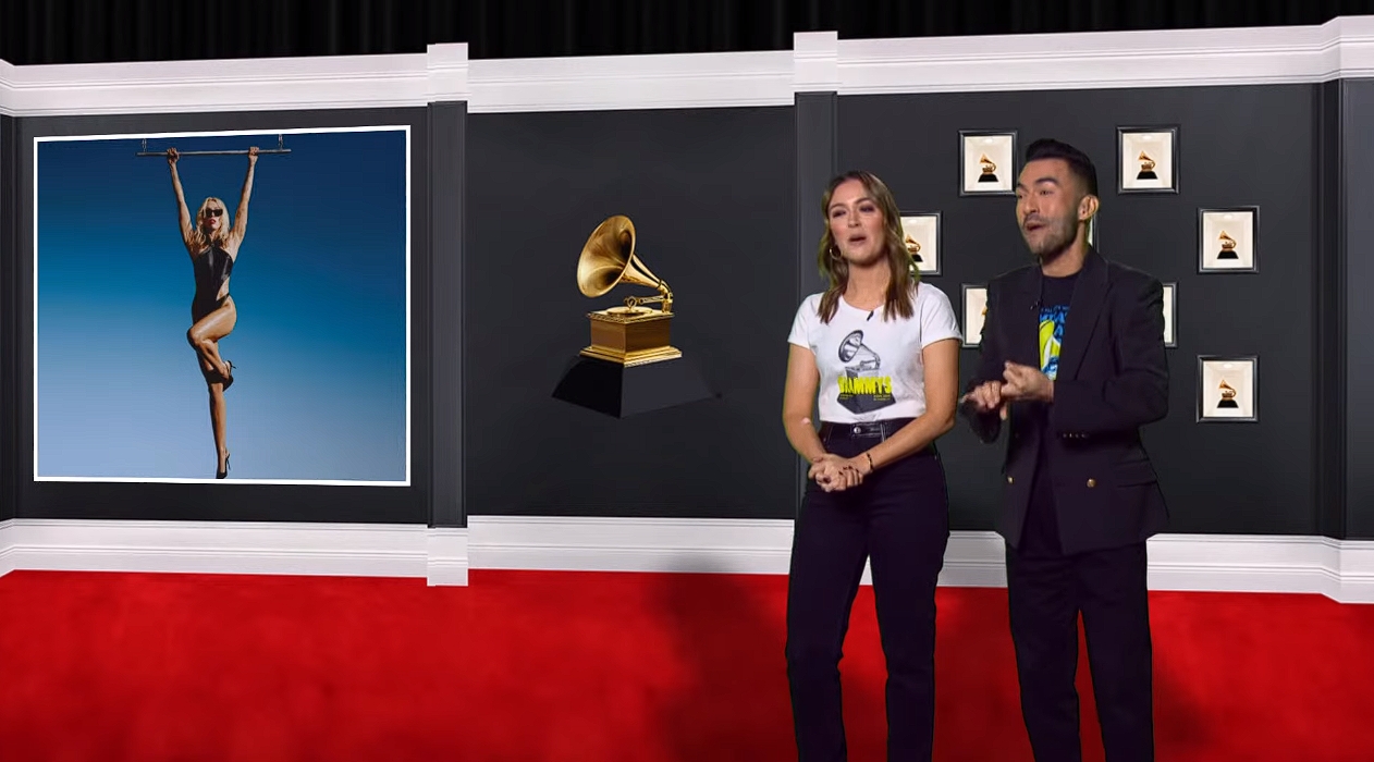 第66屆葛萊美獎今公布入圍名單，麥莉希拉（左圖）以新專輯入圍6項大獎。（翻攝自YouTube）