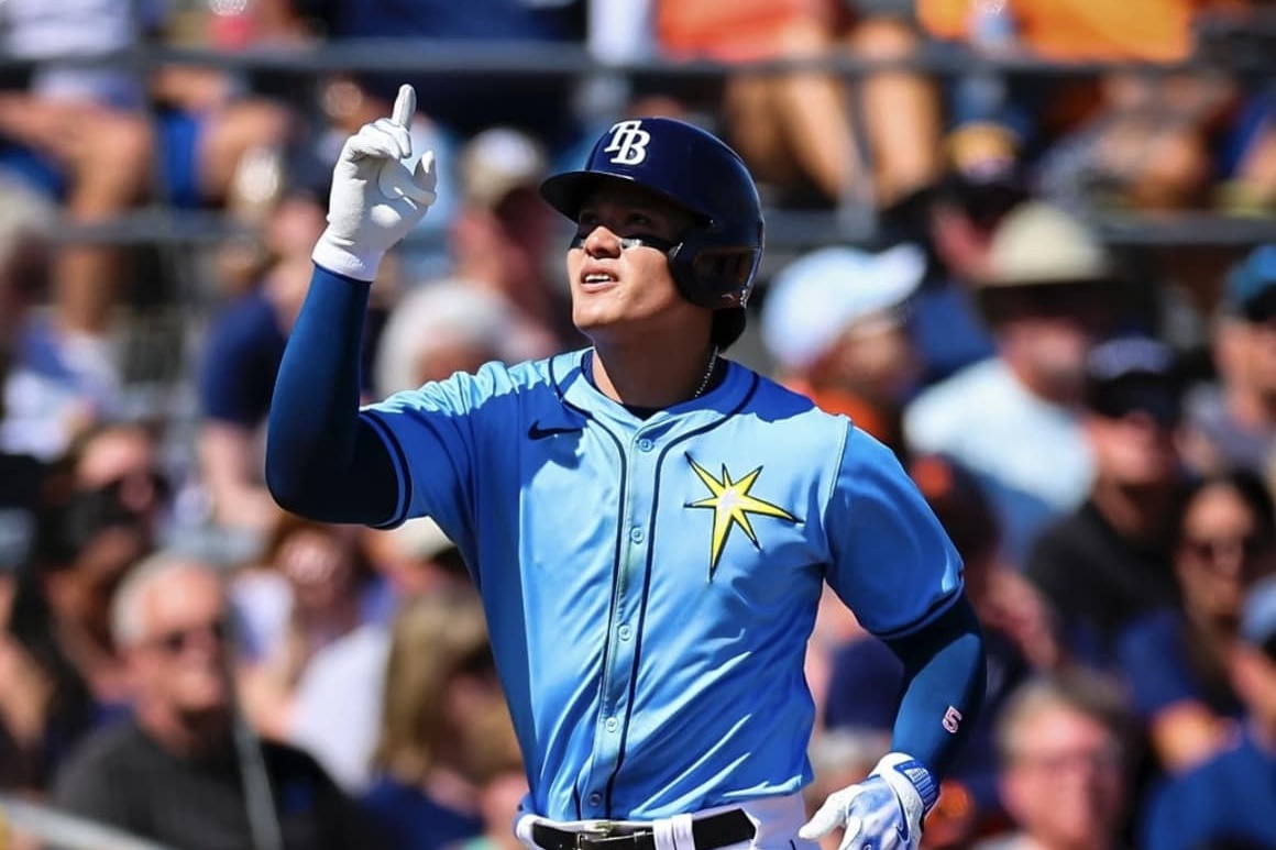 張育成本季從光芒3A出發，無奈屢屢受到傷勢困擾。（翻攝自張育成臉書）