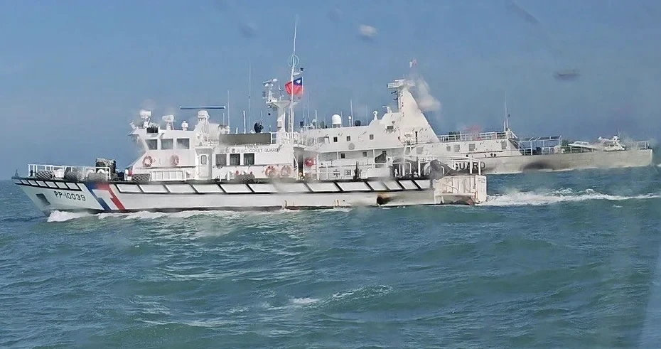 漢光演習闖金門海域!中國海警4船又侵擾 海巡強勢驅離