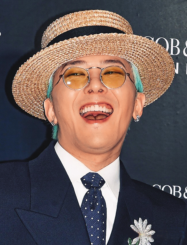 GD權志龍也有美白牙齒。有做，但不多，前8顆而已。（翻攝自Newsen）
