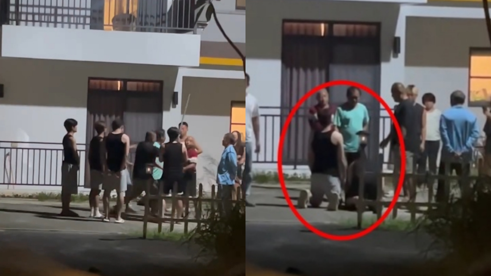 小琉球潛水店的田姓老闆撂人找大學生「理論」，逼對方下跪道歉，遭輿論炎上。（翻攝自Threads）