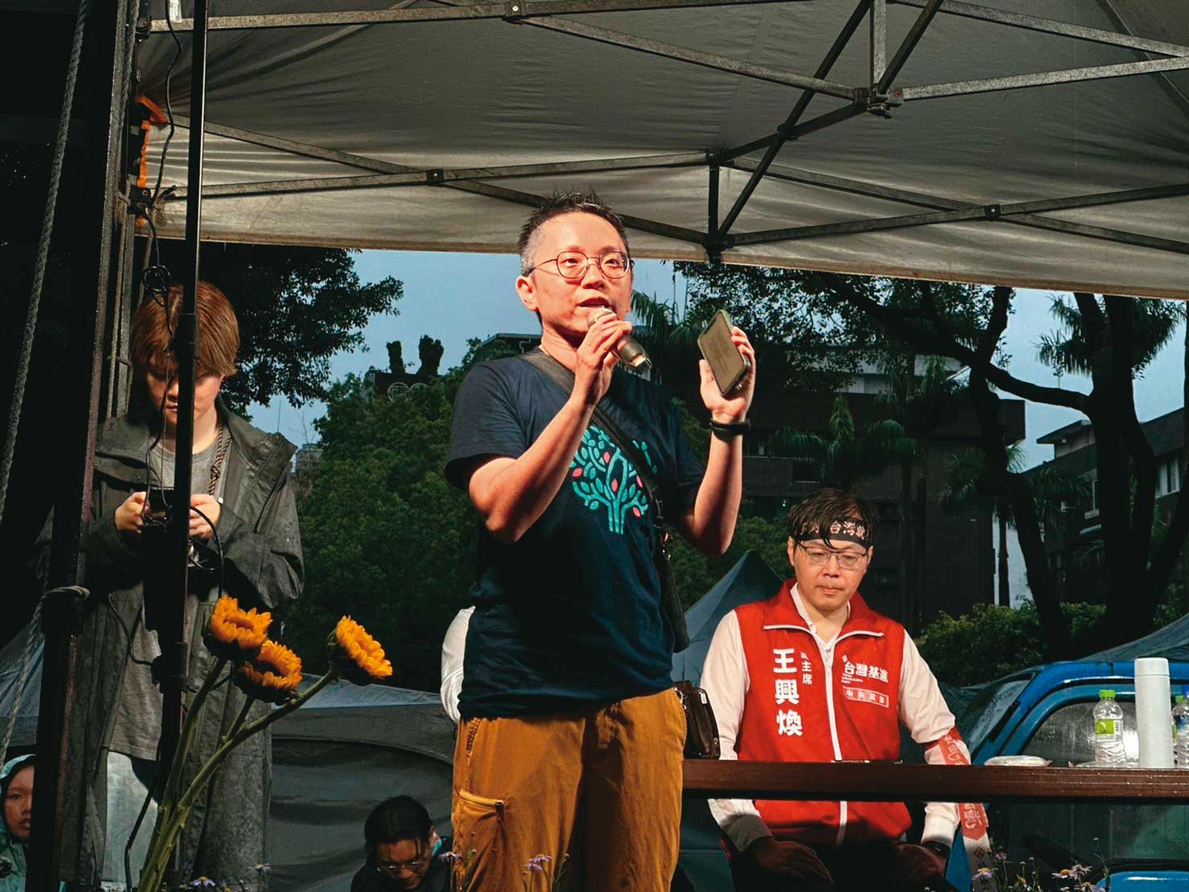對地球公民基金會副執行長黃靖庭而言，沒有完整的民主程序，就無法討論開發案帶來的正面及負面影響。（地球公民基金會提供）