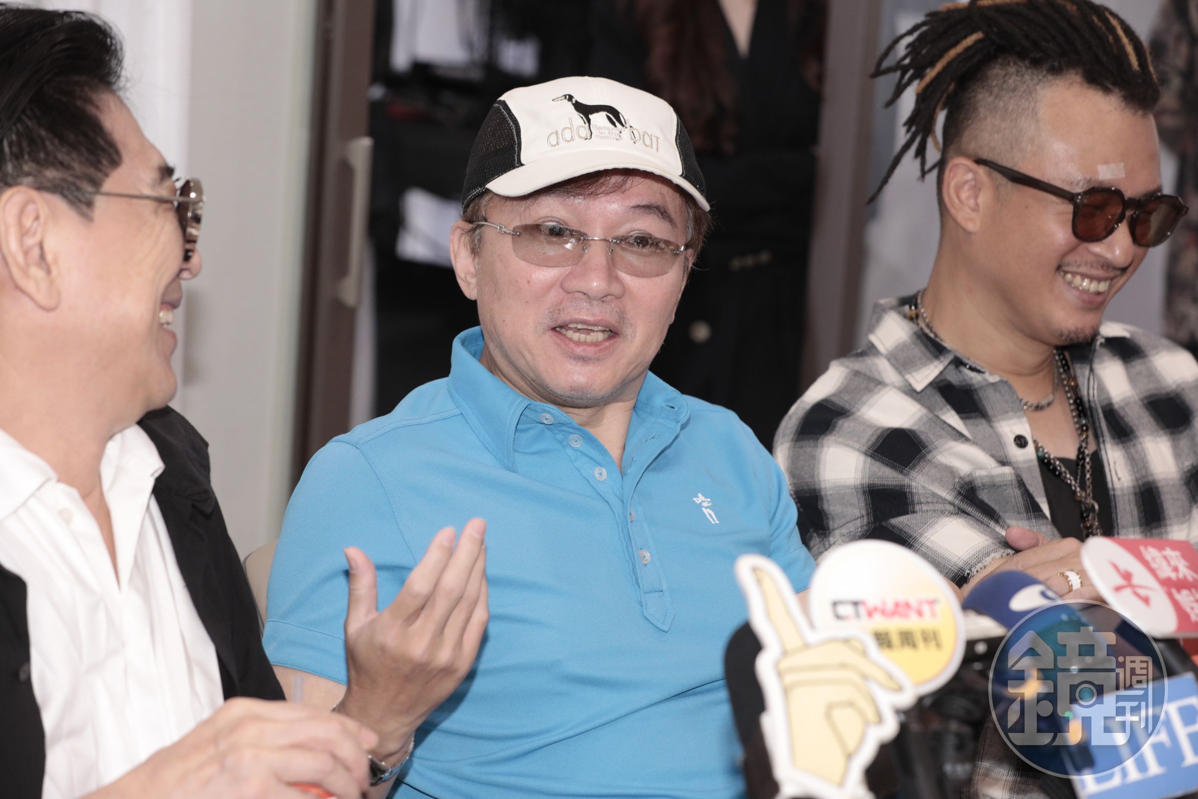 孫鵬這幾天陪兒子孫安佐運動,坦言若孫安佐把他的面容刺青在身上,他會感動到馬上把財產都給兒子。