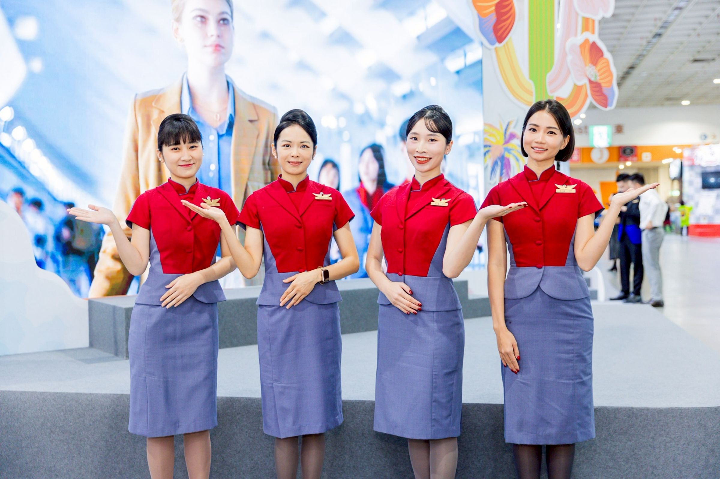 12家航空公司參展，包括首度加入的阿提哈德航空、太陽富國航空，以及再度回歸的全日本空輸（ANA）。（台灣觀光協會提供）