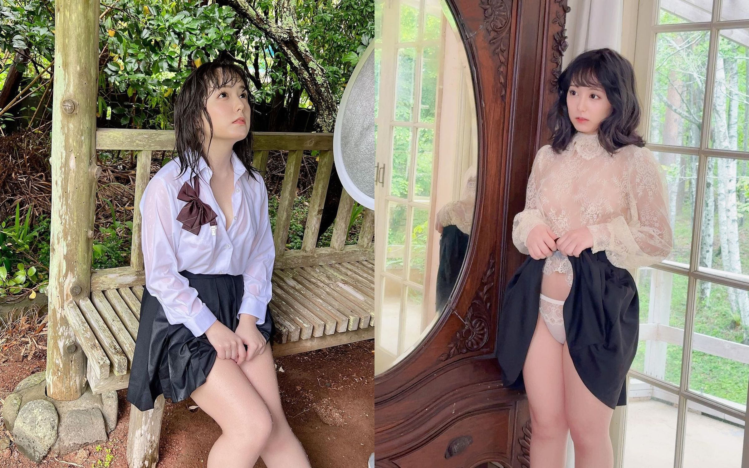 前田美里曾拍攝寫真集,試圖挽救演藝事業,引起片商興趣。(翻攝IG@yano_ema)