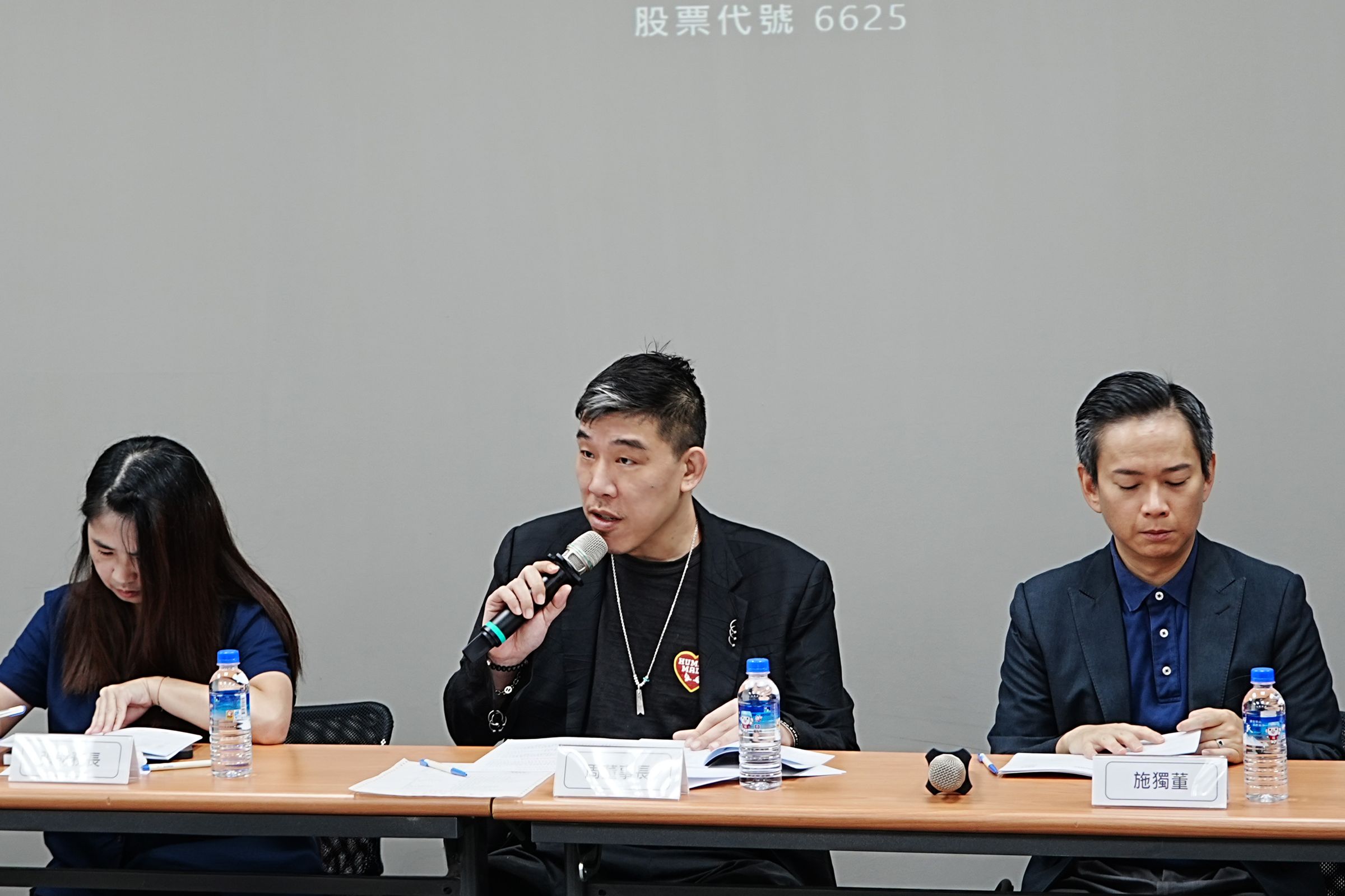 必應創造股東會由董事長周佑洋主持。(必應創造提供)