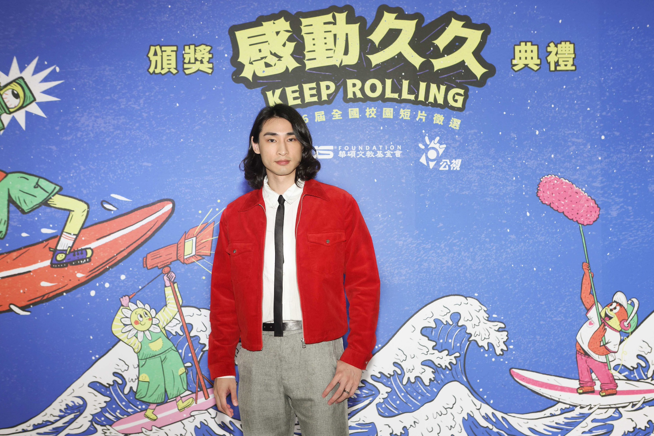 第16屆感動久久頒獎典禮，章廣辰首次擔任評審。（公視提供）