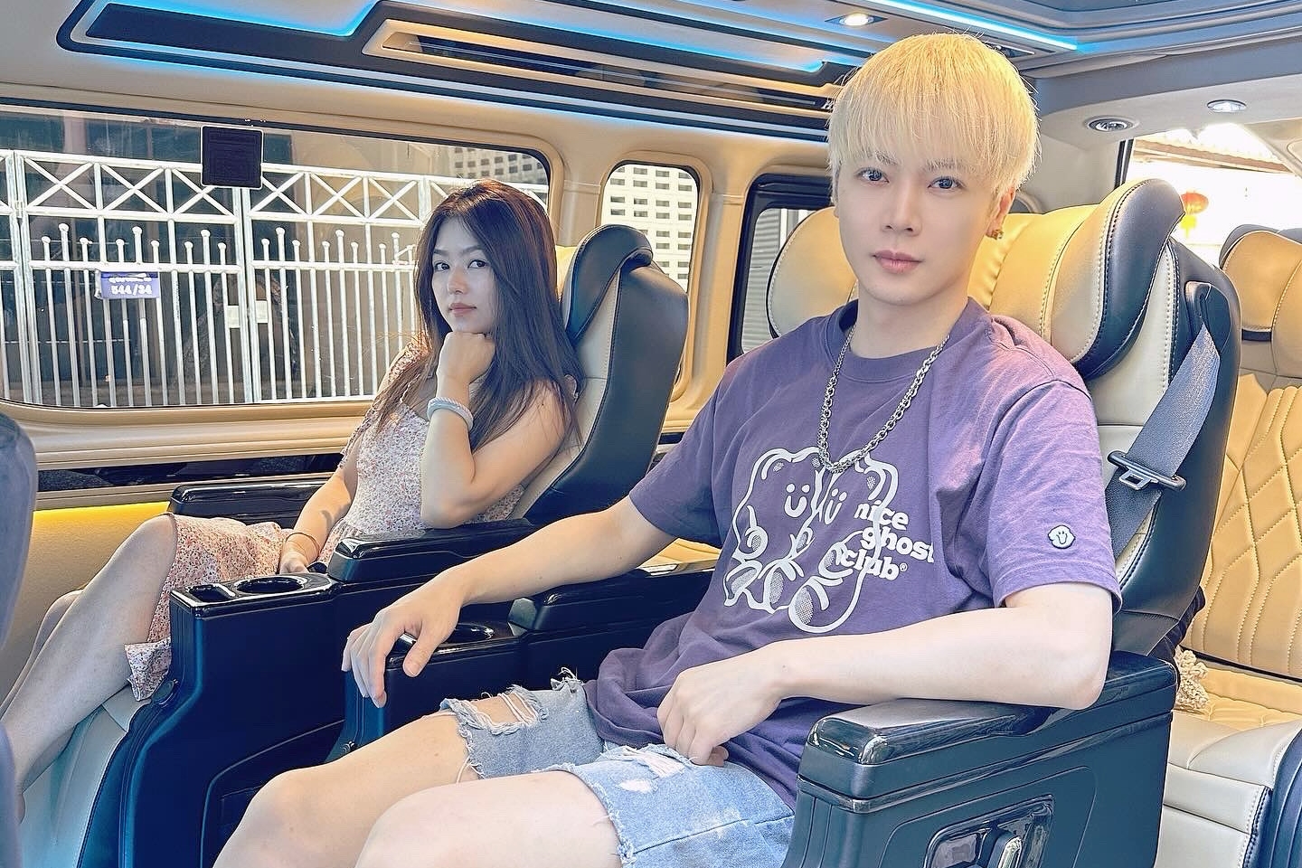 古曜威近日前往泰國曼谷旅遊。（單純夢想文創事業、萊旅遊提供）