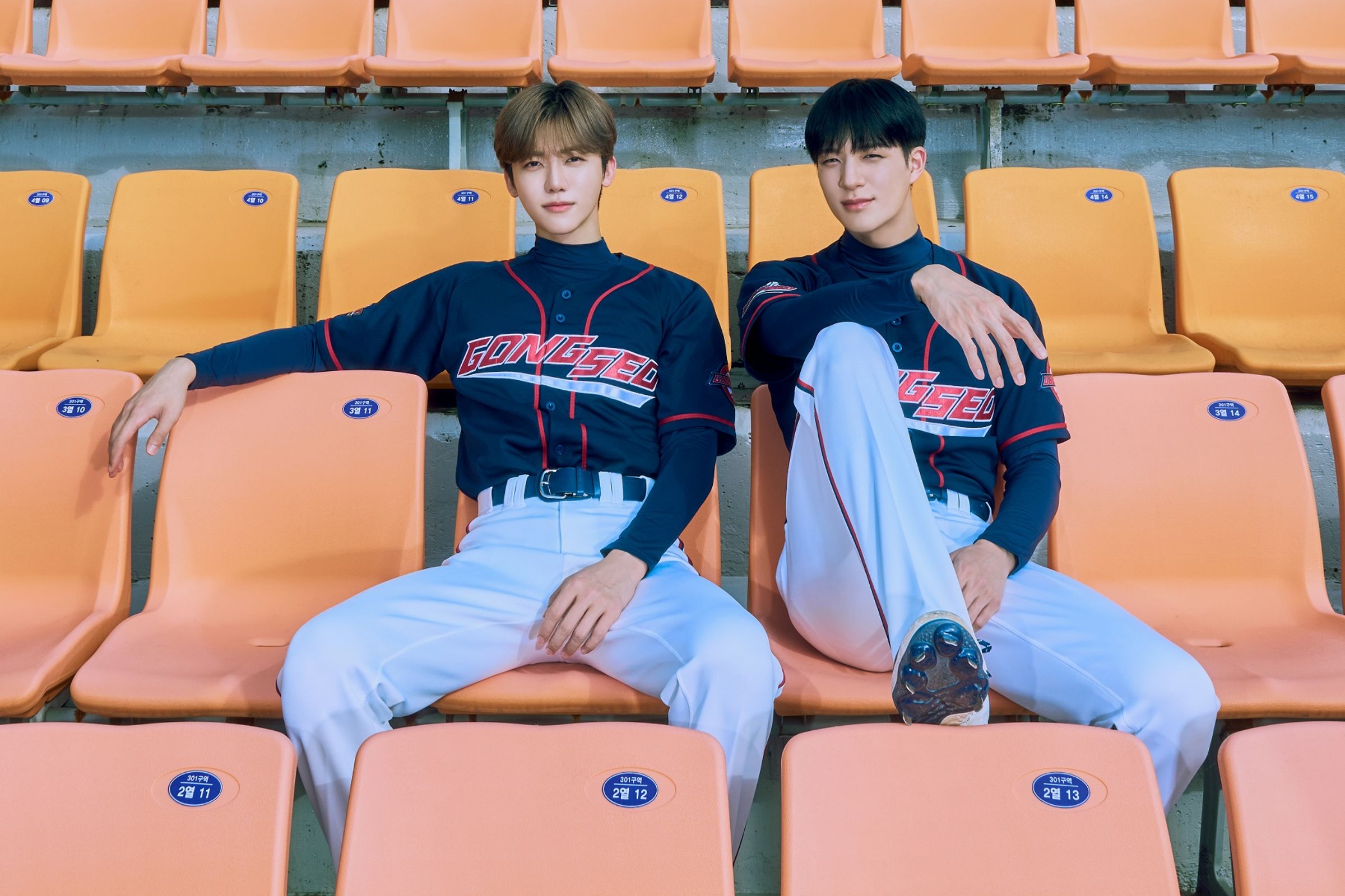 NCT成員JENO、JAEMIN首度共同主演電影《夢想出擊》,化身棒球少年攜手追夢。(采昌國際多媒體提供)