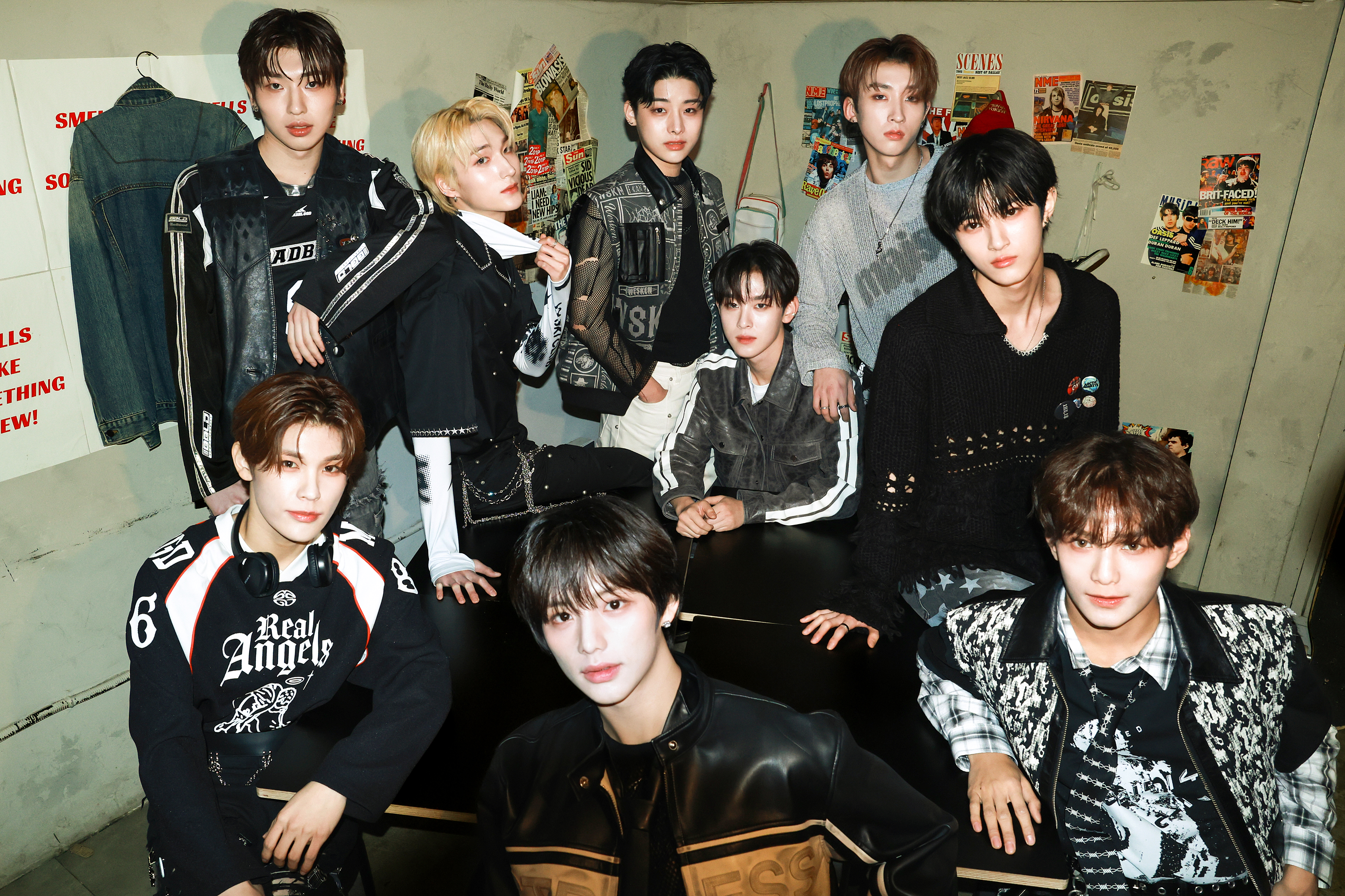 古天樂旗下韓國男團XODIAC向台灣粉絲捎來問候。(SONY MUSIC提供)