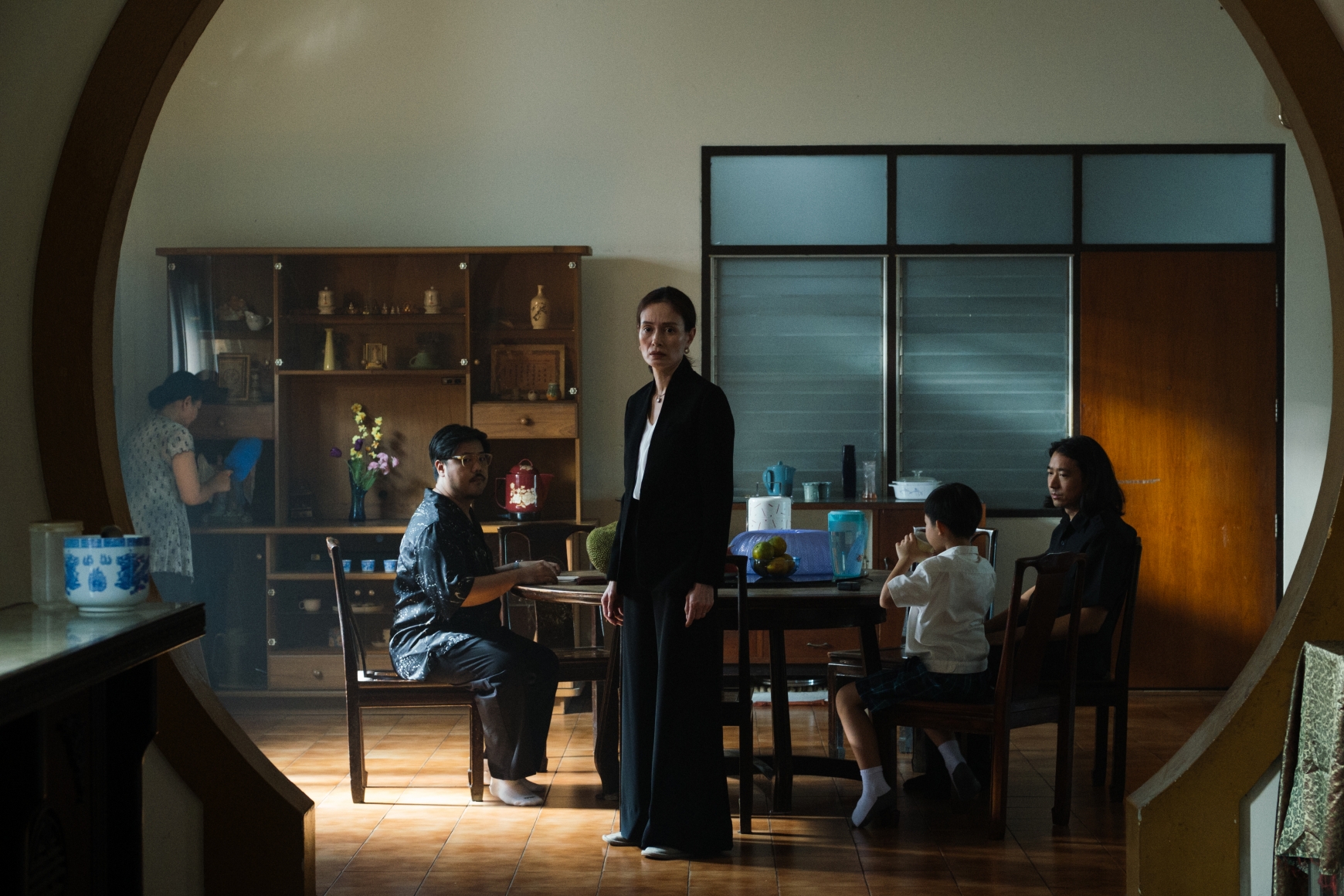《有用的鬼》片中的房子與《金孫爆富攻略》是同一間，導演表示這樣的空間格局在泰國是比較不一樣的。（傳影互動提供）