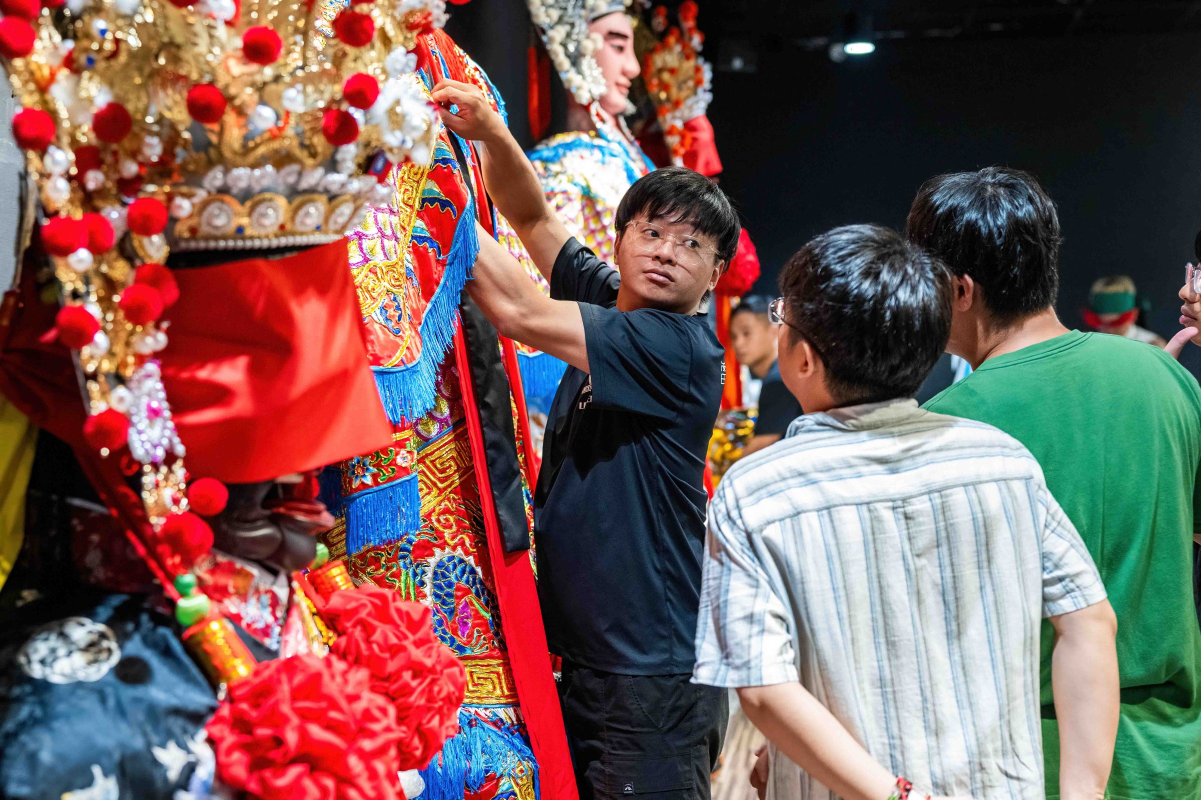 雷昇傳藝劇團現任執行總監王昇揚。文總提供