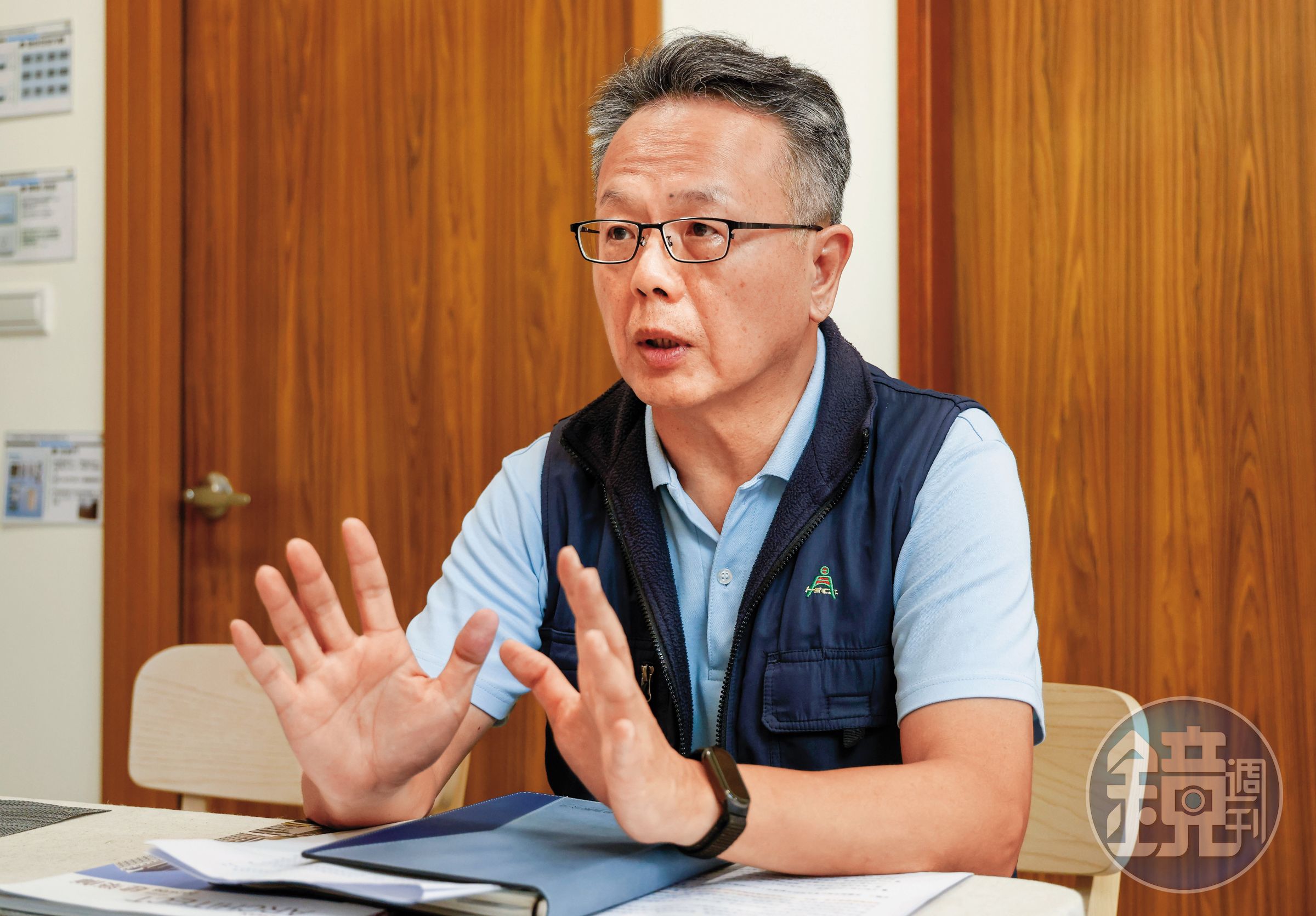 皇昌營造國光社宅處長藍家駿表示，此案展現社會住宅不僅為居住供給，更是城市永續治理重要體現。（攝影／杭大鵬）