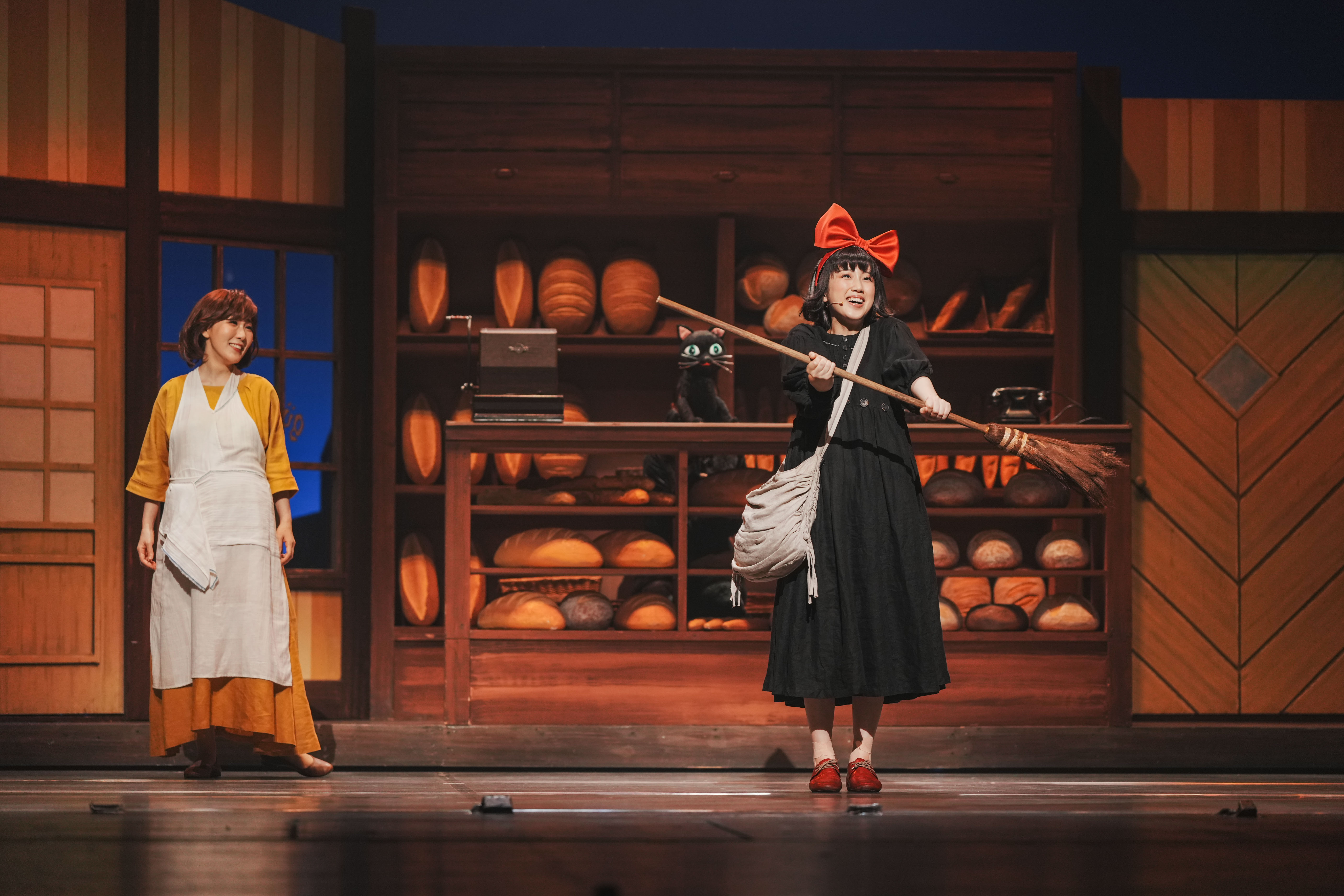 《魔女宅急便》音樂劇來台公演今天舉行備受期待的首演。（牛耳藝術提供）