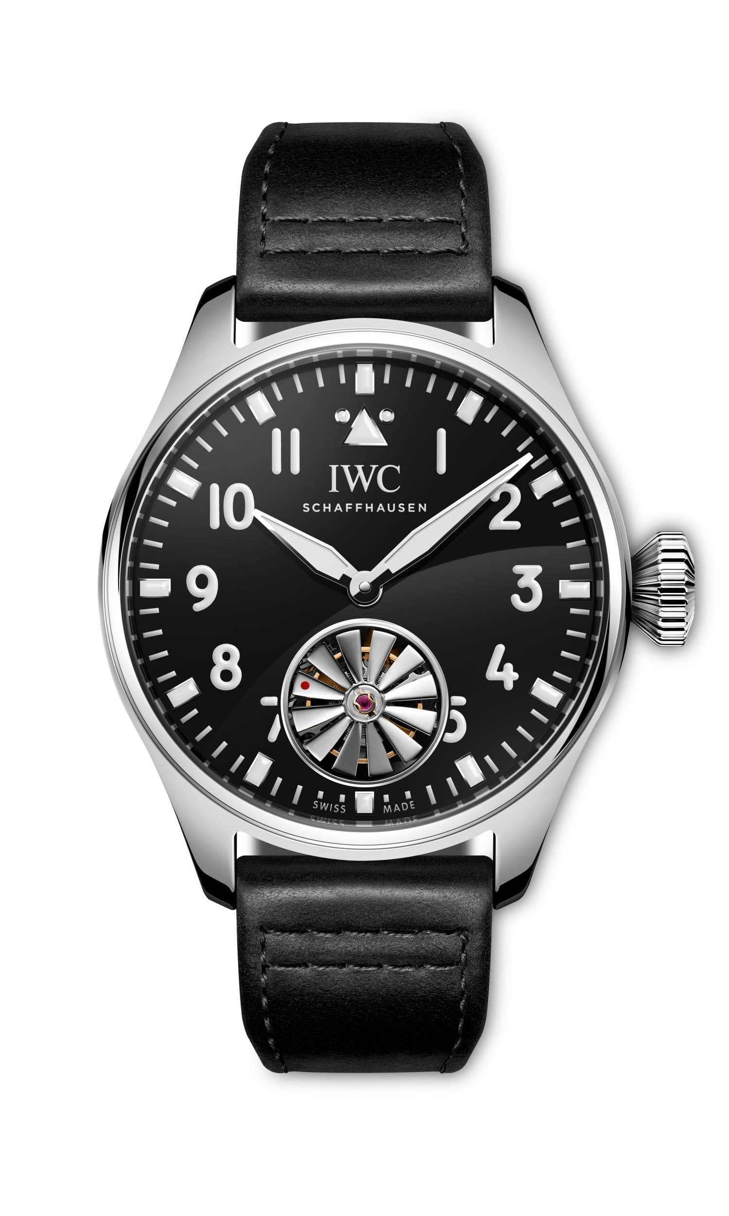 IWC萬國錶全新發表的Big Pilot’s Watch 43「渦輪陀飛輪」Markus Bühler特別版。