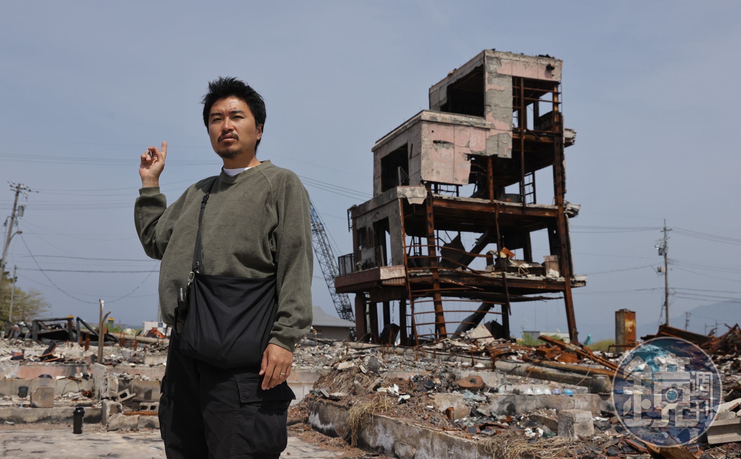 桐本滉平堅守家園，希望重建之路早日完成。