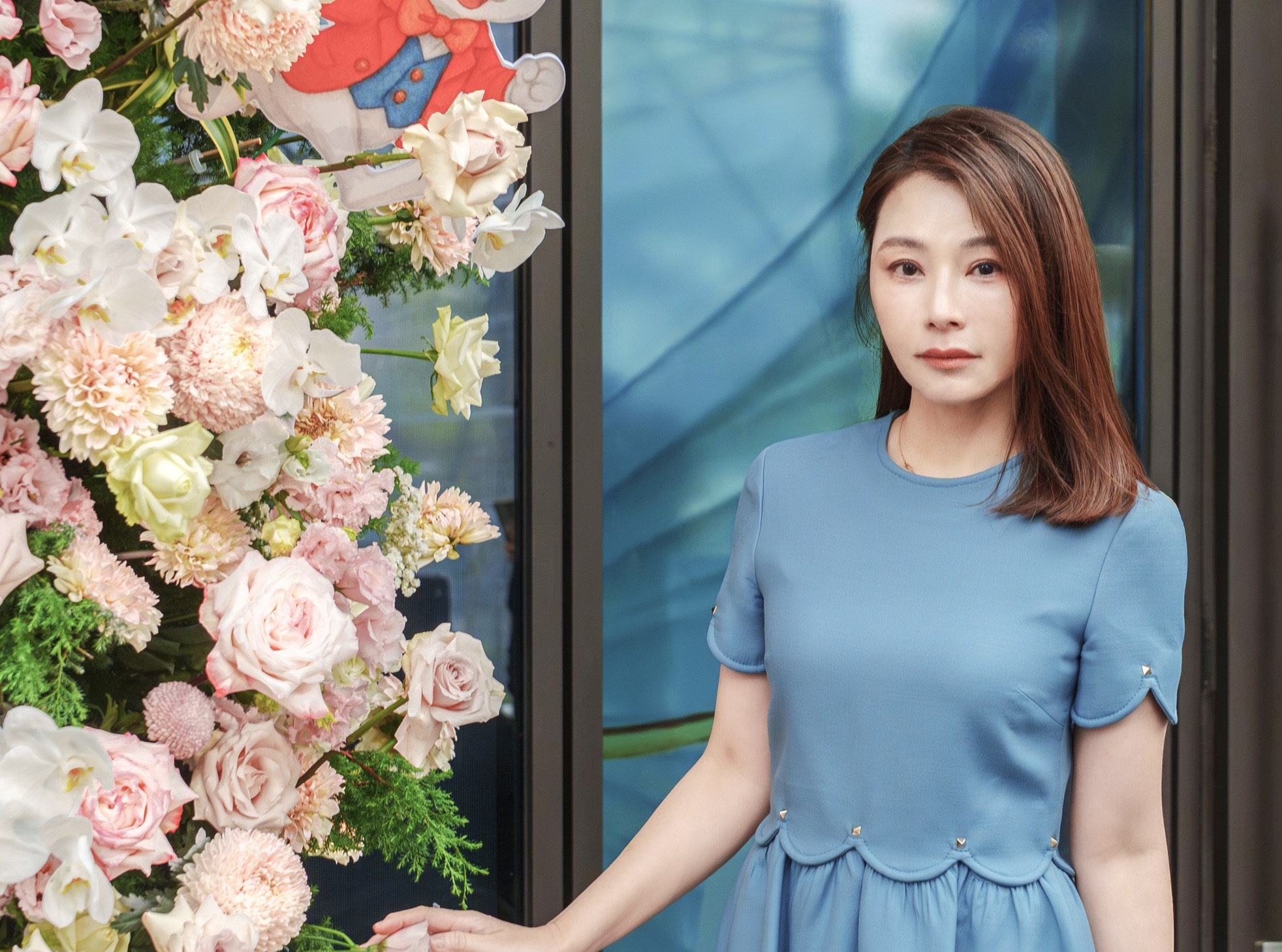 聖緹雅創辦人薛博仁（左）與董娘陳怡蓉。（聖緹雅醫療集團提供）