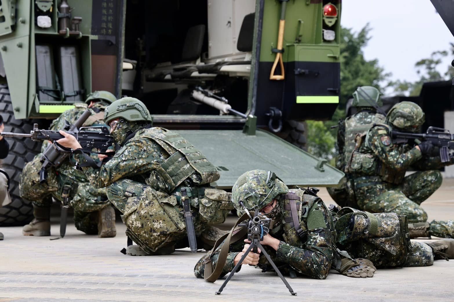 台中成功嶺22日爆出打靶意外，隸屬陸軍234機步旅第十軍團的18歲邵姓士兵身分曝光。示意圖。（翻攝自國防部發言人）