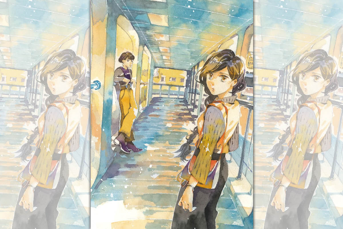 漫畫家NIN以《失重》於2020年正式出道。(蓋亞文化提供)