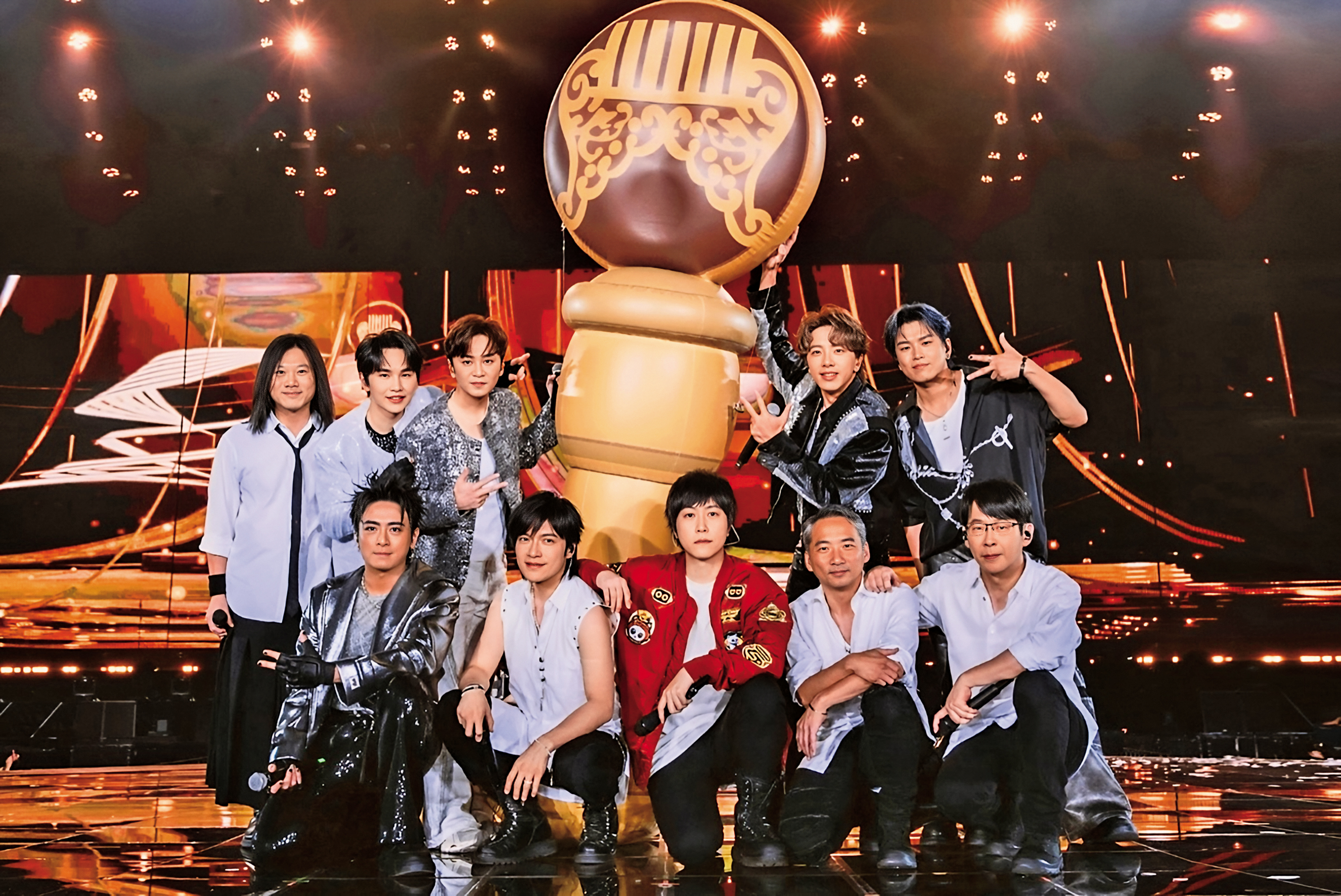 五月天促成了Energy再度合體，更邀約他們擔任演唱會嘉賓。（翻攝自坤達臉書）