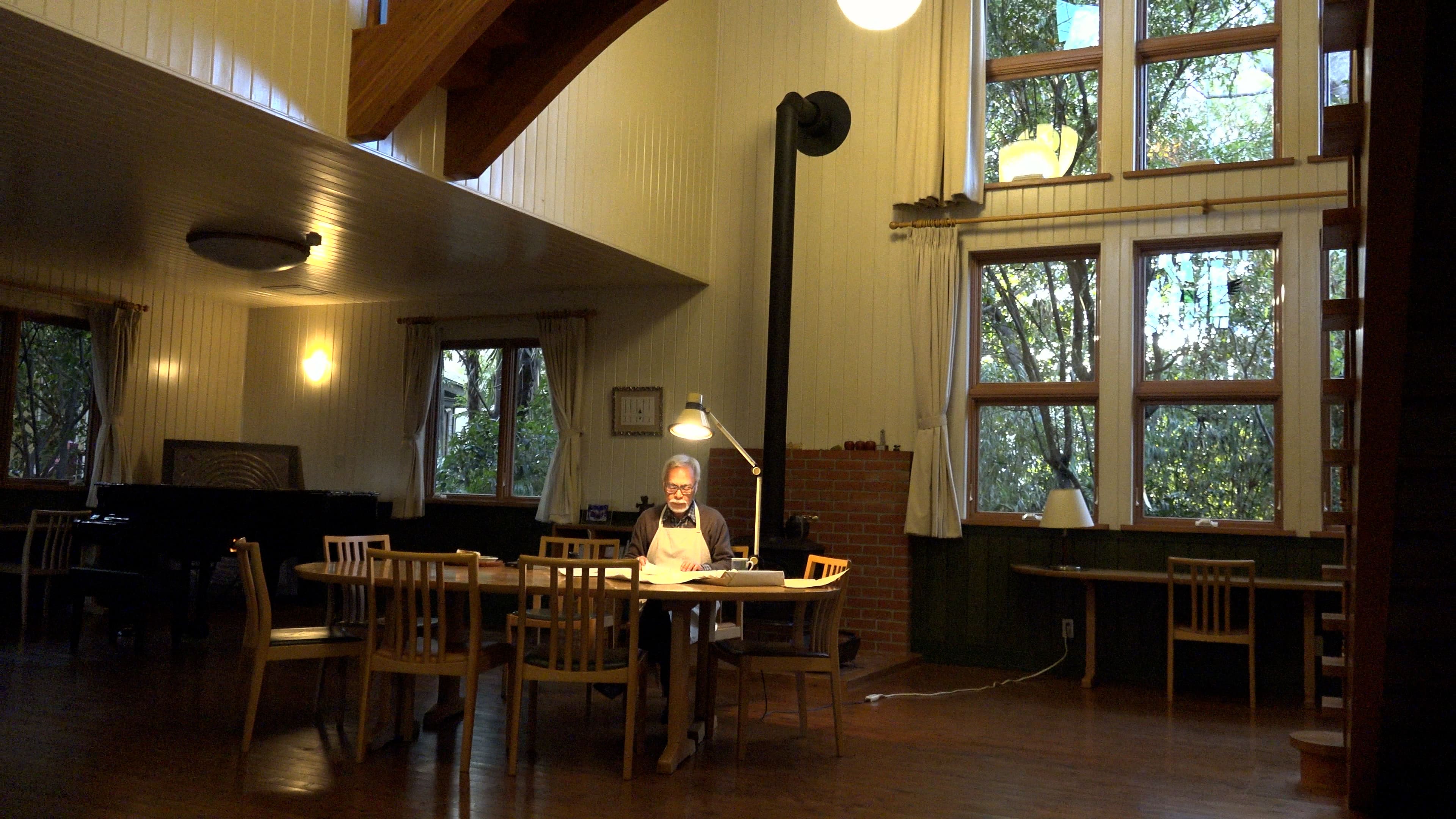 《與夢前行 宮﨑駿:蒼鷺與少年創作全紀錄》將於10月10日在台上映。(甲上娛樂提供)