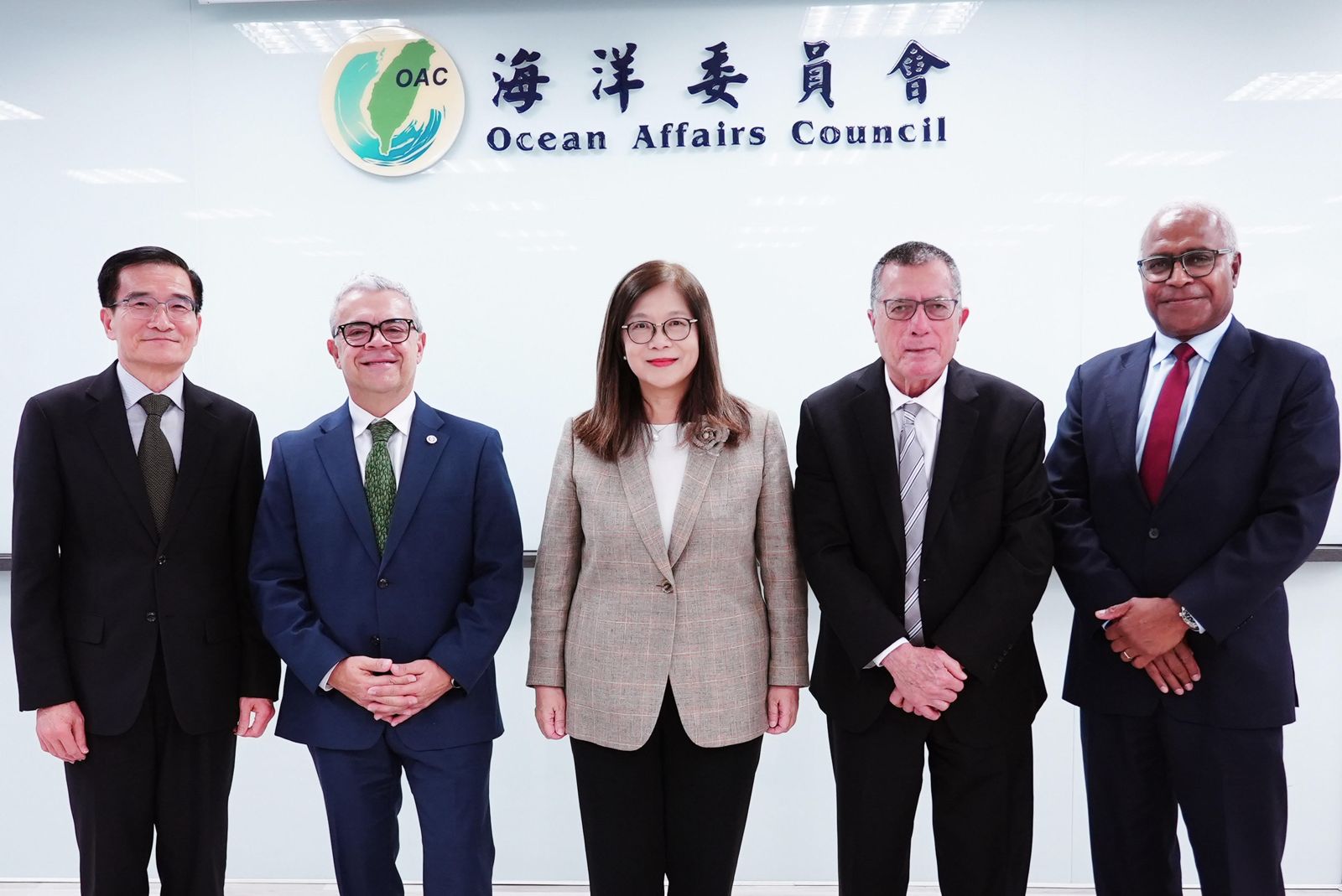 管碧玲接見駐聯合國常任代表 強化印太區域合作共同守護海洋民主價值