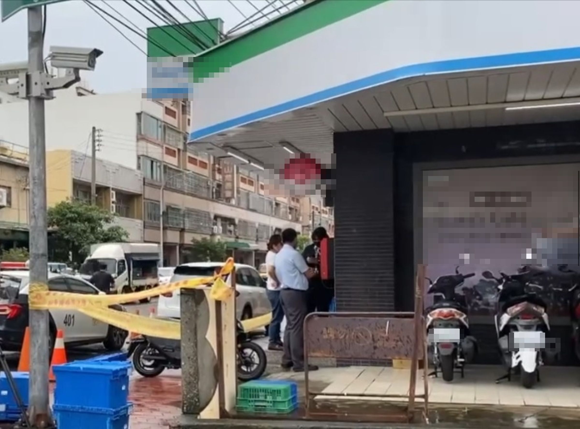 河智媛經紀公司老闆遭砍殺，中檢今解剖遺體確認因1刀割斷膕窩大動脈致死。（翻攝畫面）