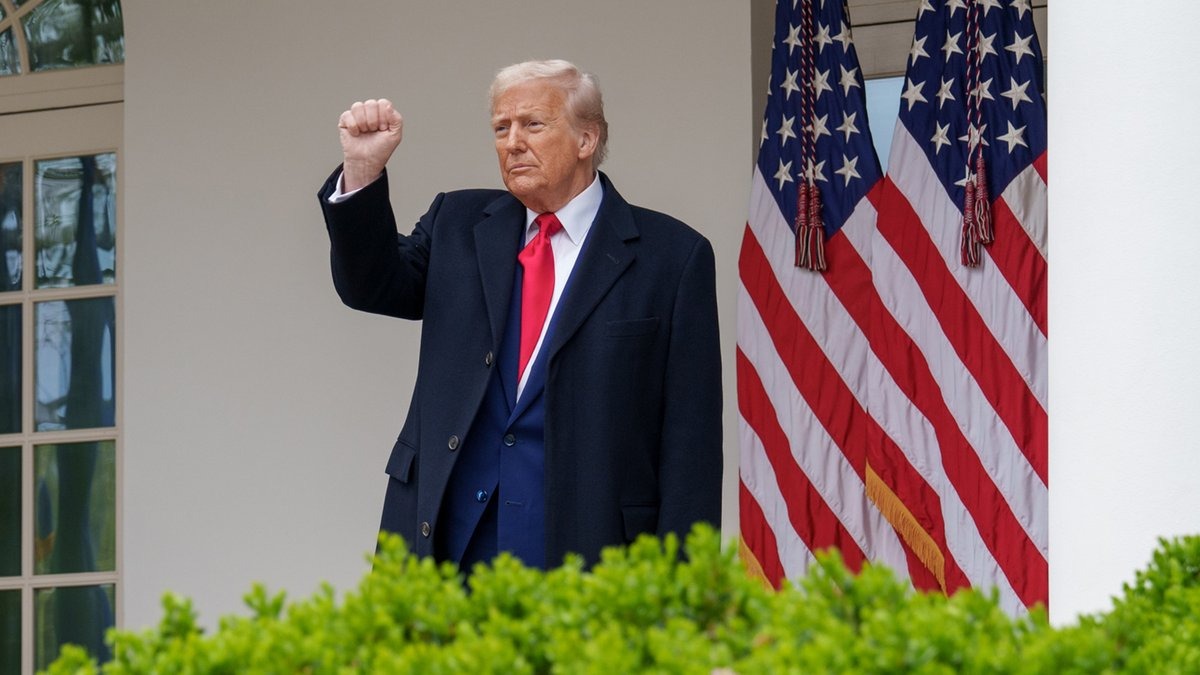 川普上任後大刀闊斧執行對等關稅政策。（翻攝The White House X）