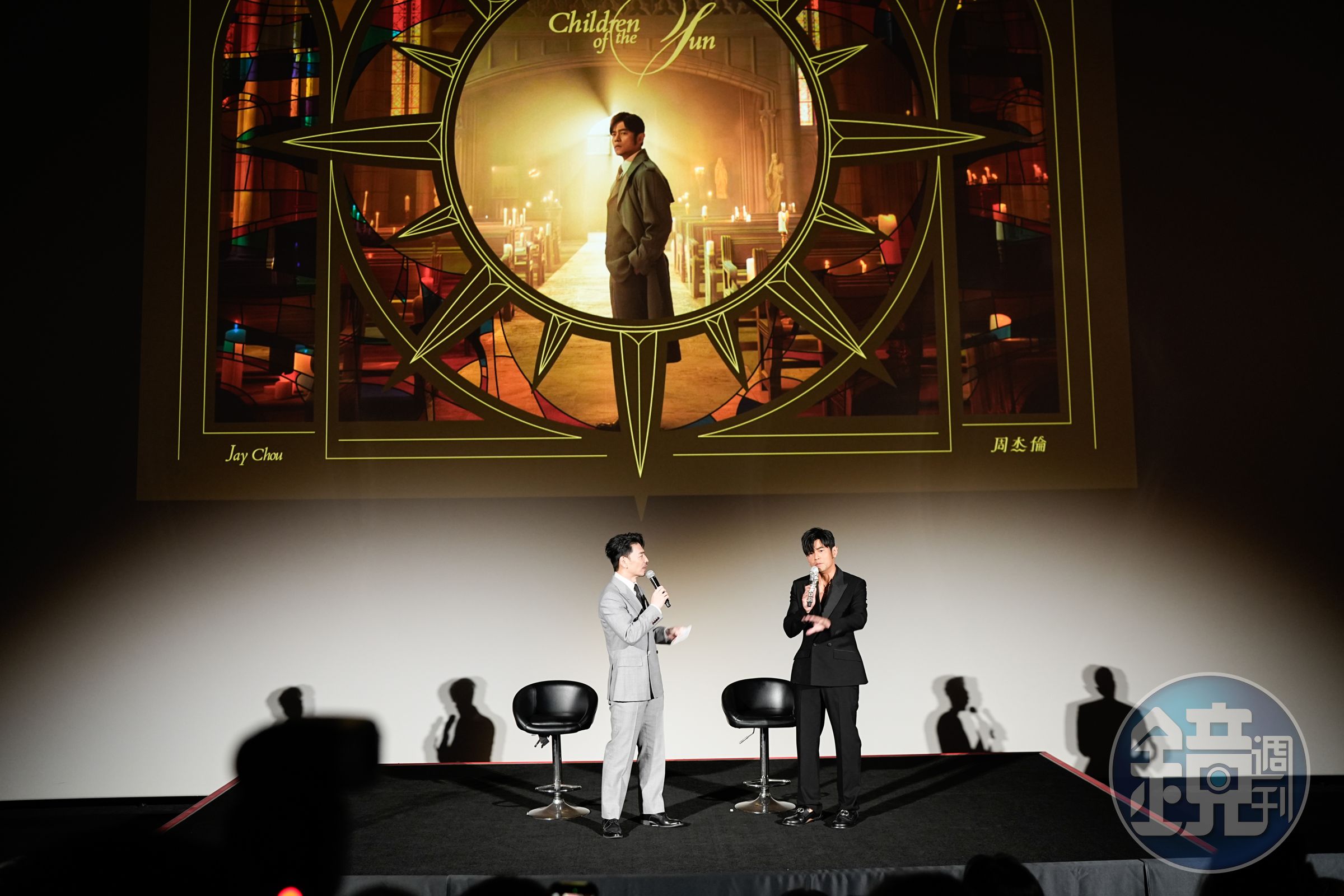 周杰倫為新專輯《太陽之子》造勢。