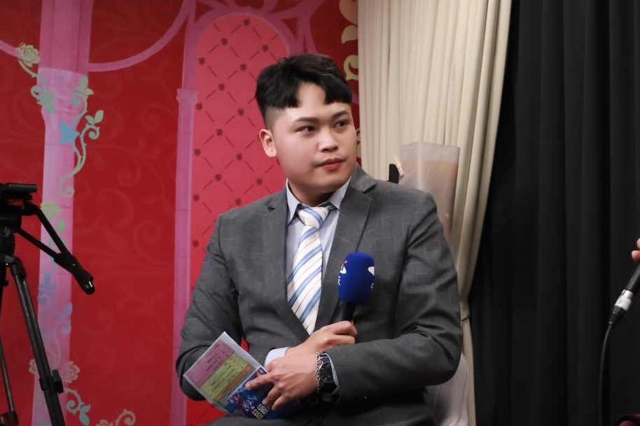 《中天》記者「馬德」林宸佑遭收押，讓陳揮文想起被冤枉的前同事郭玫蘭。（翻攝自馬德愛破音 中天林宸佑臉書）