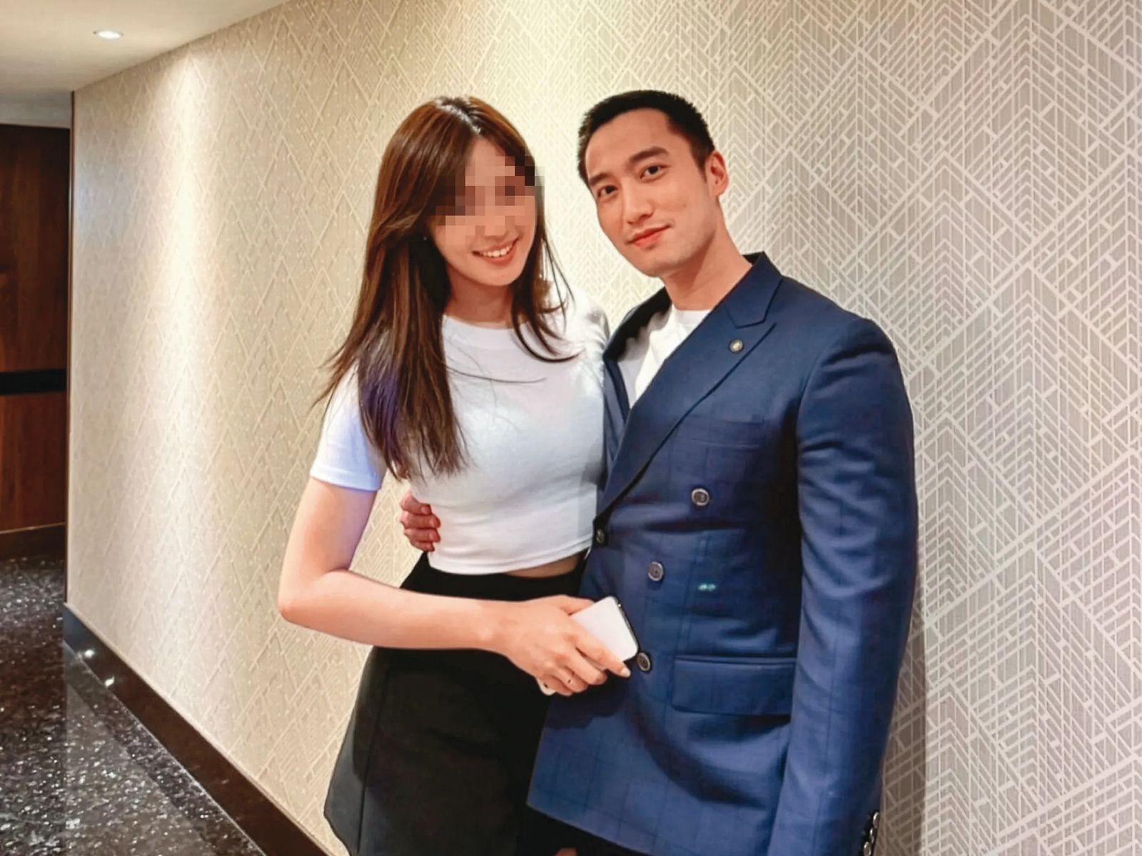 賴弘國（右）和老婆Alice（左）3年婚姻傳出生變。 （翻攝自賴弘國IG）