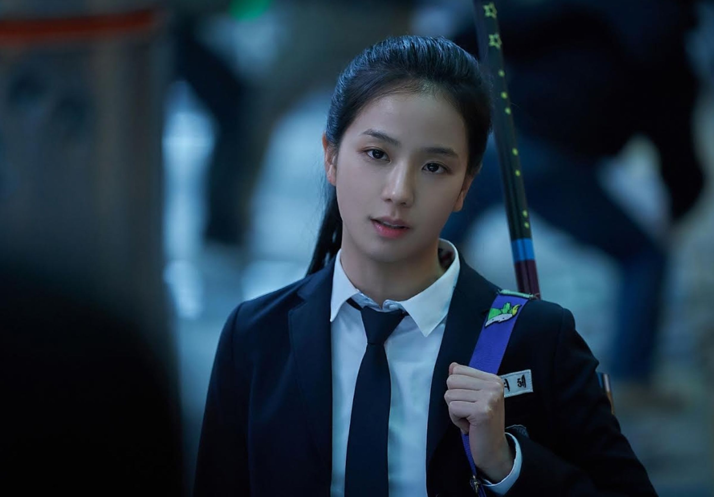 BLACKPINK成員JISOO在《全知讀者視角》有許多獨角戲份。(采昌國際多媒體提供)