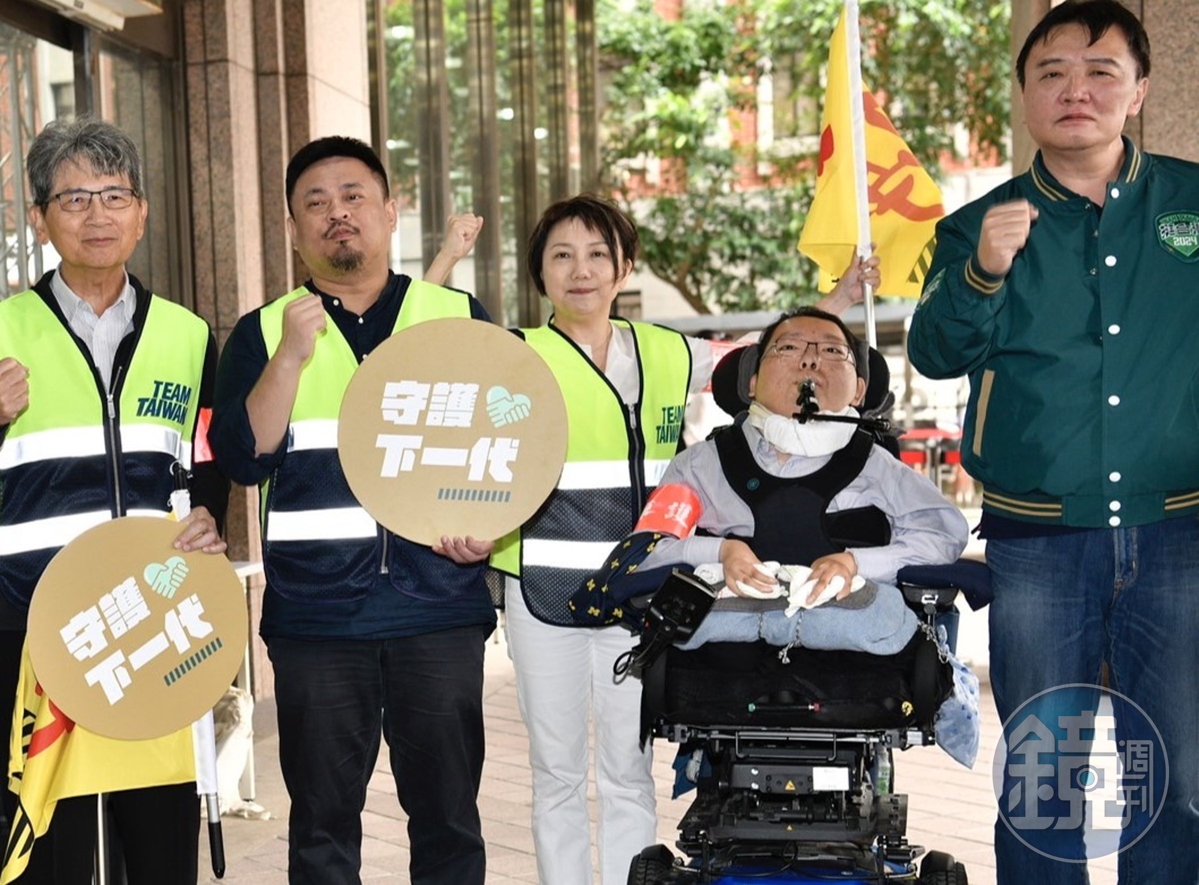陳俊翰律師為身障人士,本屆受邀擔任民進黨不分區立委候選人第16名。(本刊資料照)