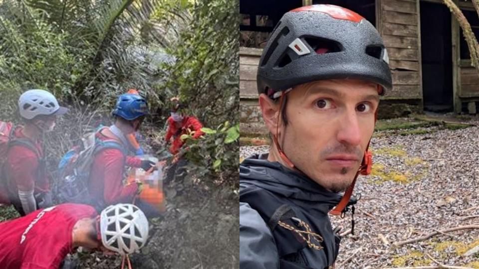 林姓搜救教官酸跑山獸，反遭山友們砲轟，如今林男更被挖出黑歷史，痛批「根本就是登山界出名的大爛貨」。（翻攝畫面、IG @beast.run）