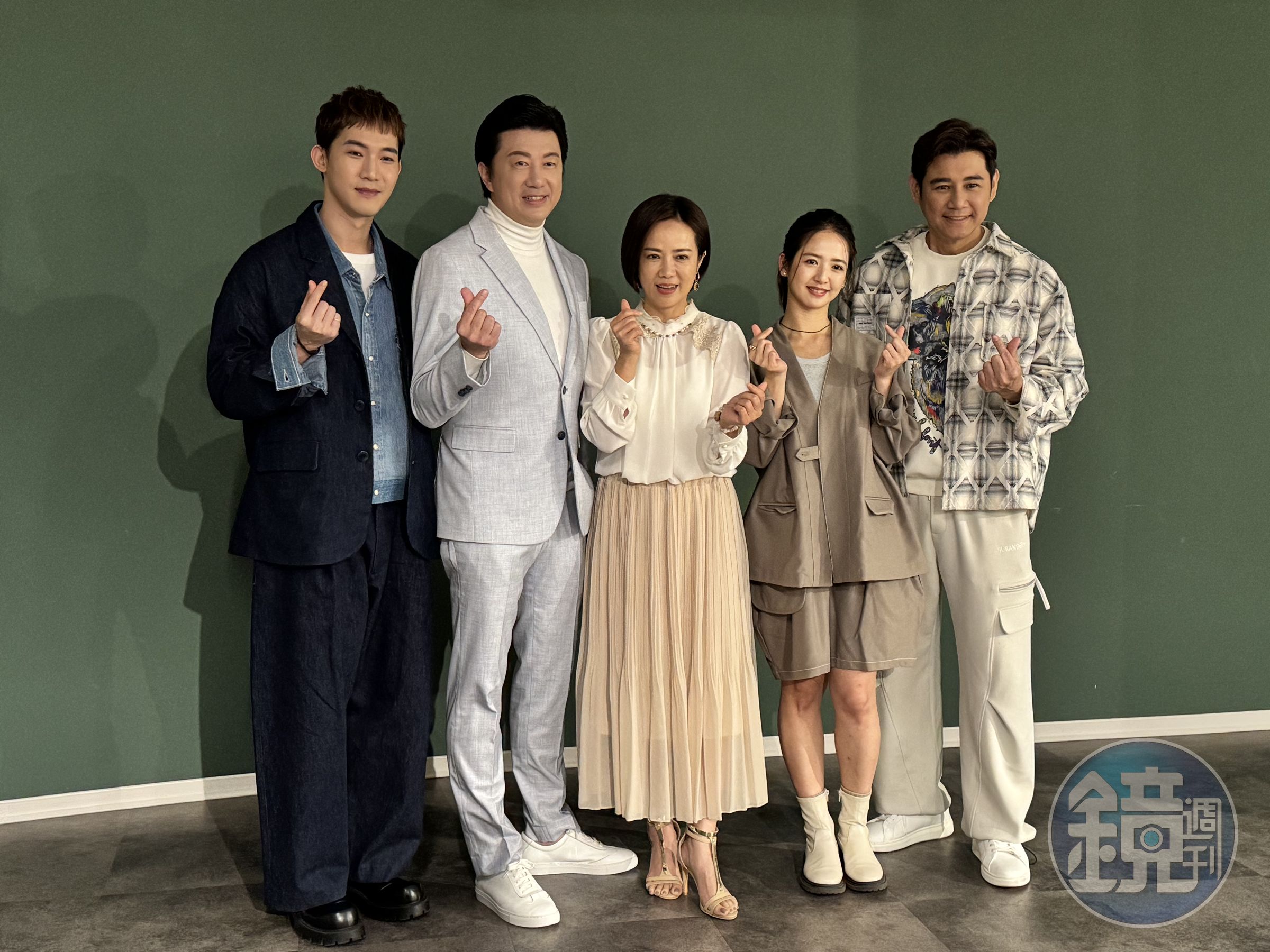 陳仙梅、陳熙鋒、吳皓昇、臧芮萱、楊鎮等人今為大愛新戲《臥龍好歲月》宣傳。
