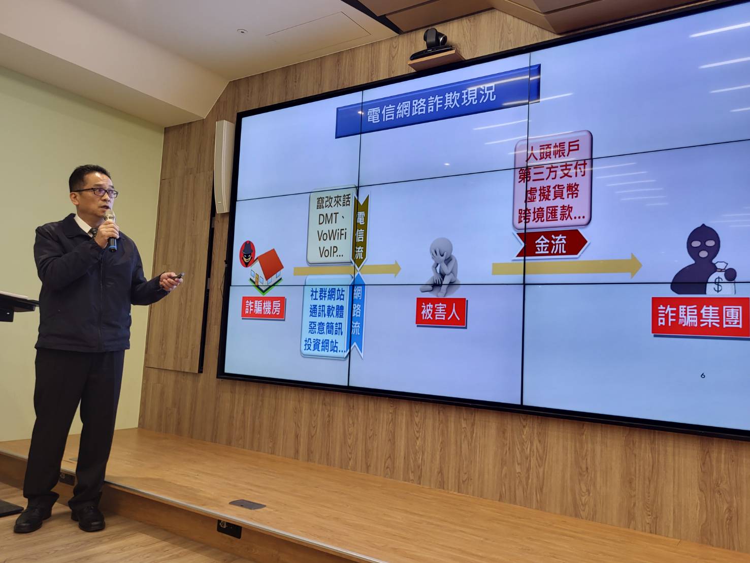 刑事警察局預防科研究員黃文圳說,常見詐騙手法為「釣魚連結訊息」「假投資」「解除分期(假買家)」等,他提醒民眾謹記防詐5招「不接陌生來電、不點未知連結 不聽投資明牌、不信可疑資訊、不傳個人資料」。