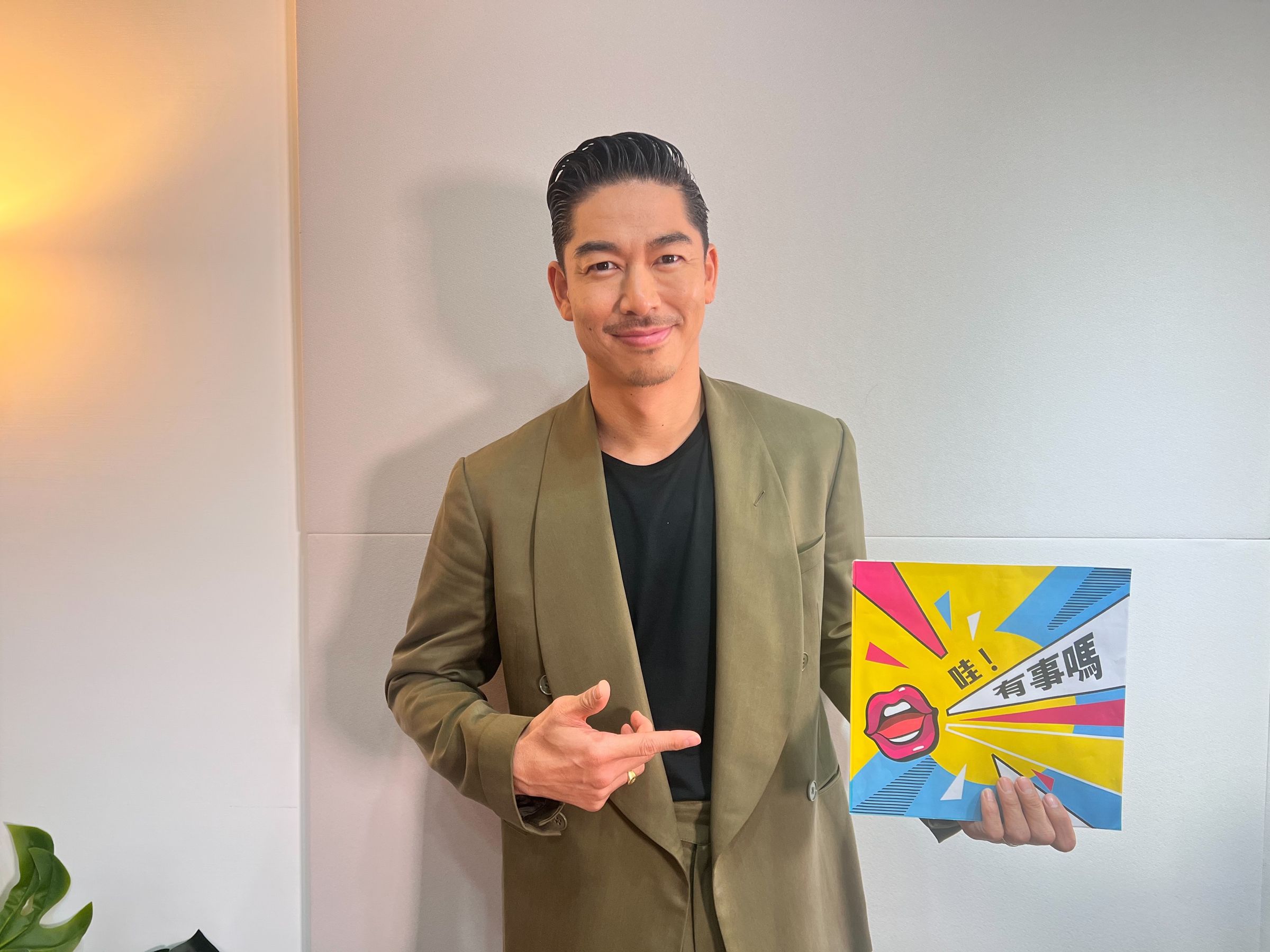 帥氣的Akira與林志玲結婚以來,參與頗多台灣演藝工作。(《哇!有事嗎》提供)