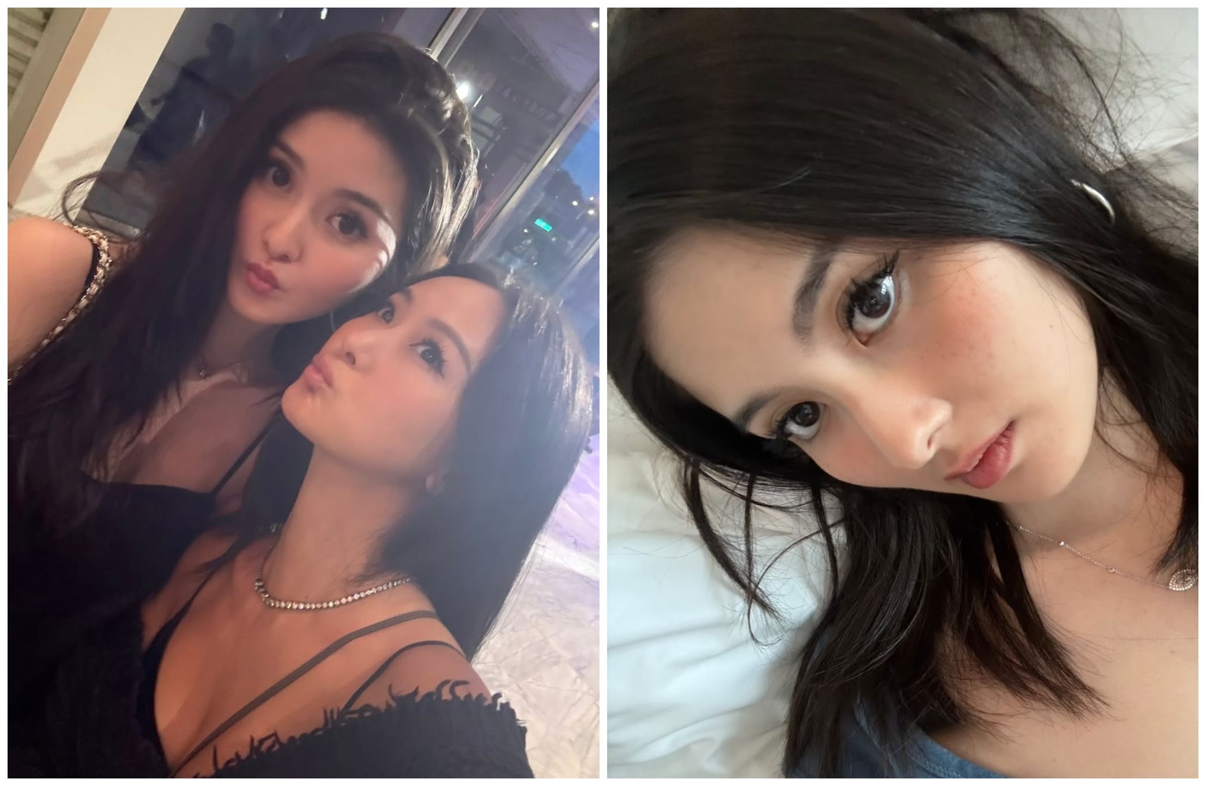 孫芸芸的女兒廖思惟，自爆因曬太陽，臉上長了雀斑。（翻攝IG、小紅書）