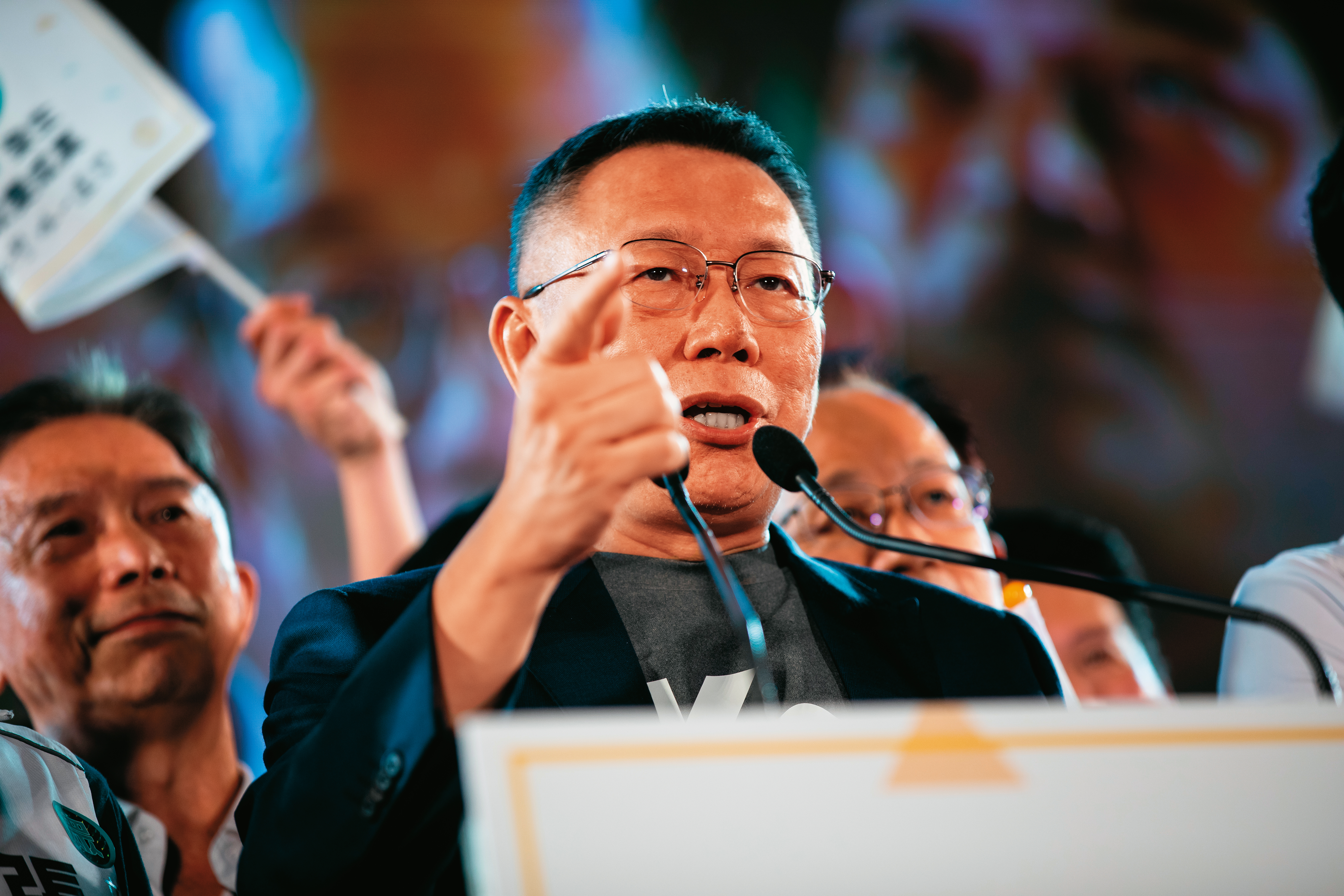 今年8月曾爆出柯文哲批賴清德訪美音檔，疑似也是有人利用深偽技術假造。