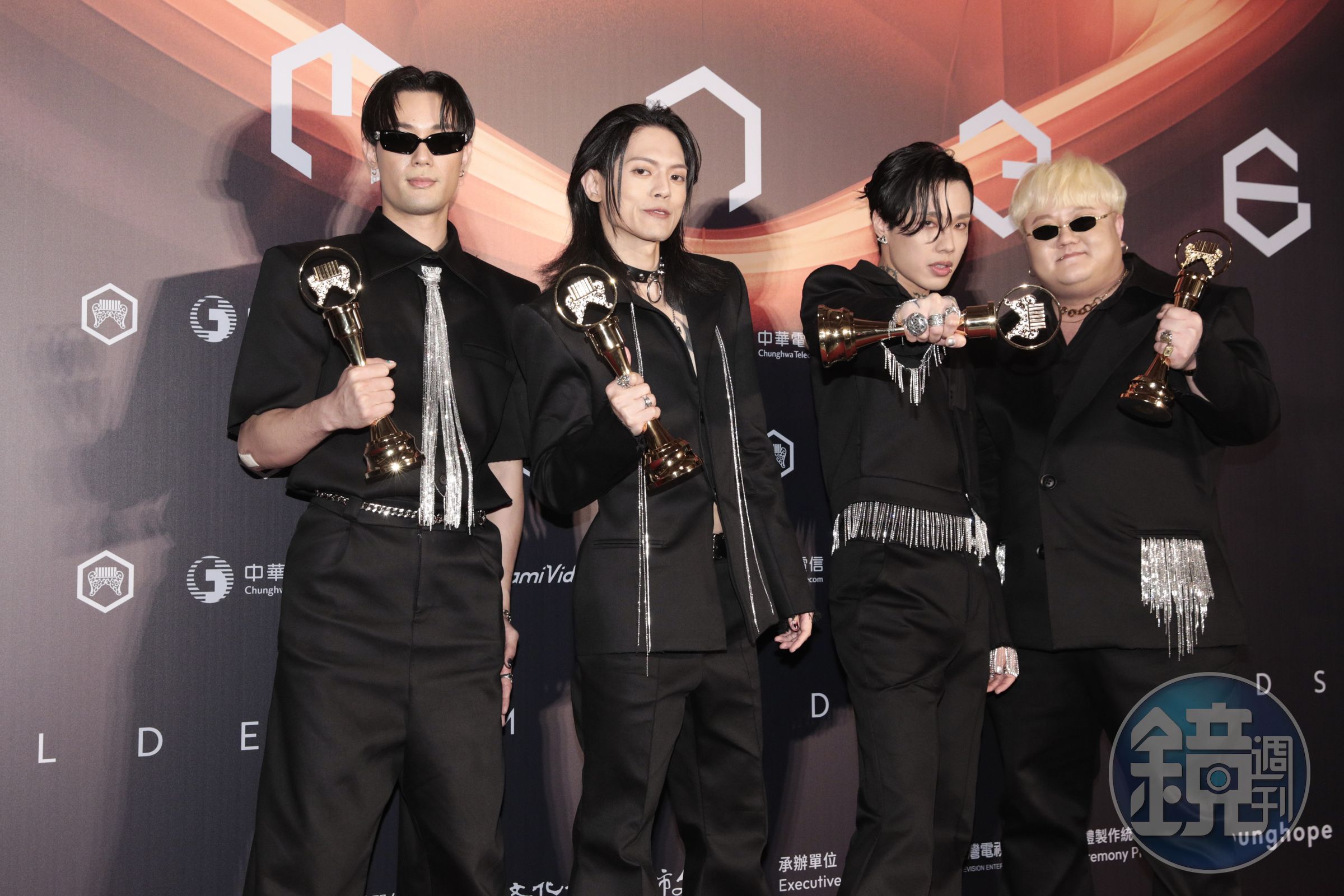 出道15年的TRASH入圍金曲獎4次,這回終於拿下最佳樂團獎。
