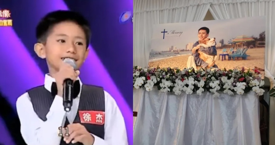 徐杰驟逝得年27歲,昔日戰友澄清死因為流感併發症。(翻攝自YT、臉書)