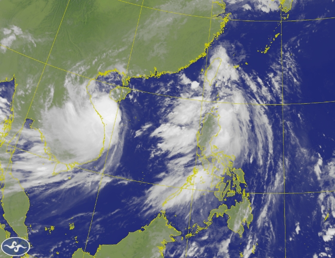 今日下半天至明日清晨，「花蓮、台東、蘭嶼、綠島、恆春、宜蘭、北海岸，慎防持續性的大雨、強風等劇烈天氣。」（翻攝自中央氣象署官網）