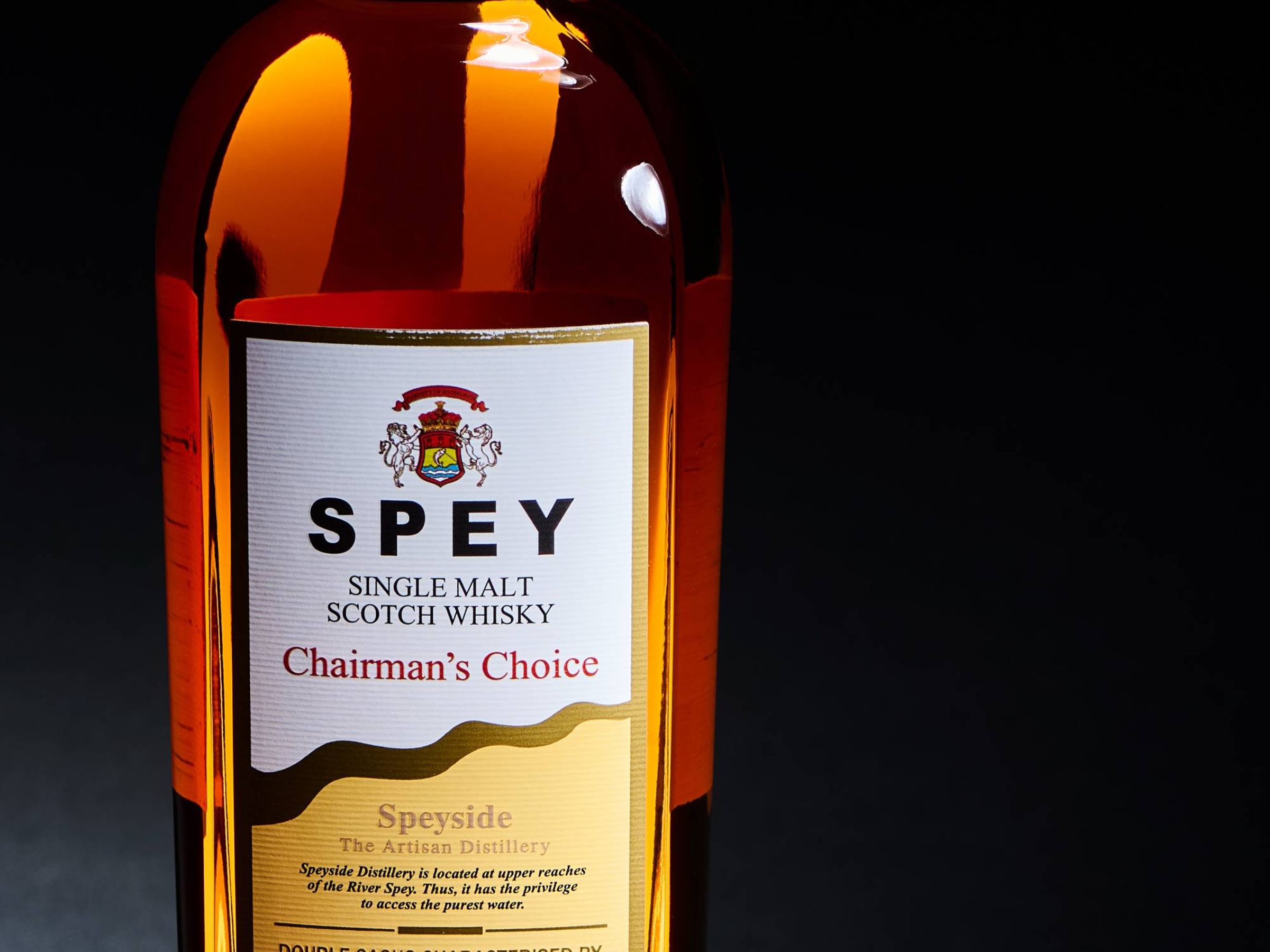 SPEY詩貝的產品線豐富多元，從入門款到頂級收藏，都能滿足不同層次威士忌愛好者的需求。其最新作品是「總裁精選系列」的最新作品「雪莉總裁」。