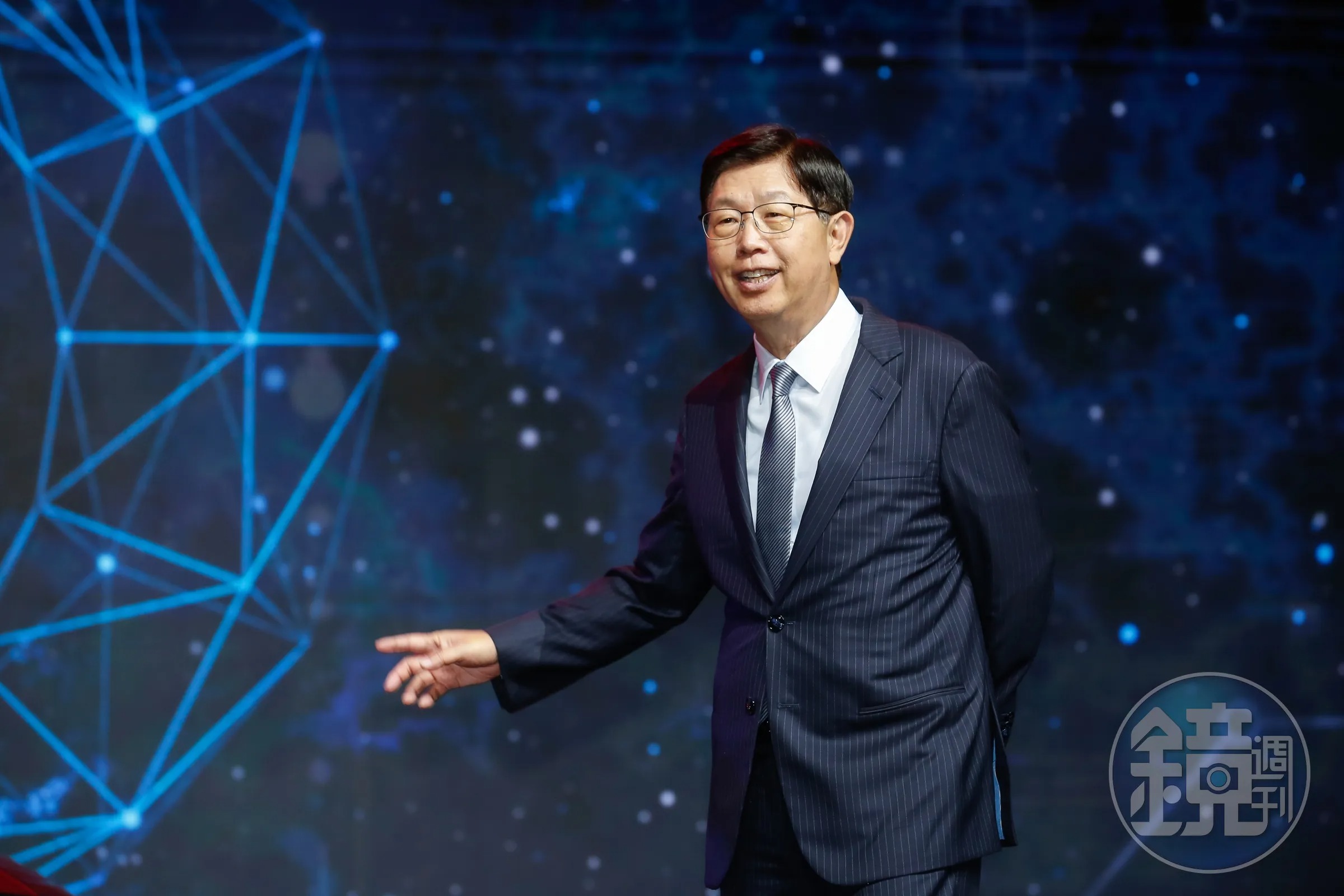 鴻海歡慶50週年慶，董事長劉揚偉（圖）宣布將響應RE100倡議，承諾於2040年全球鴻海廠區將100%使用綠電。（本刊資料照）