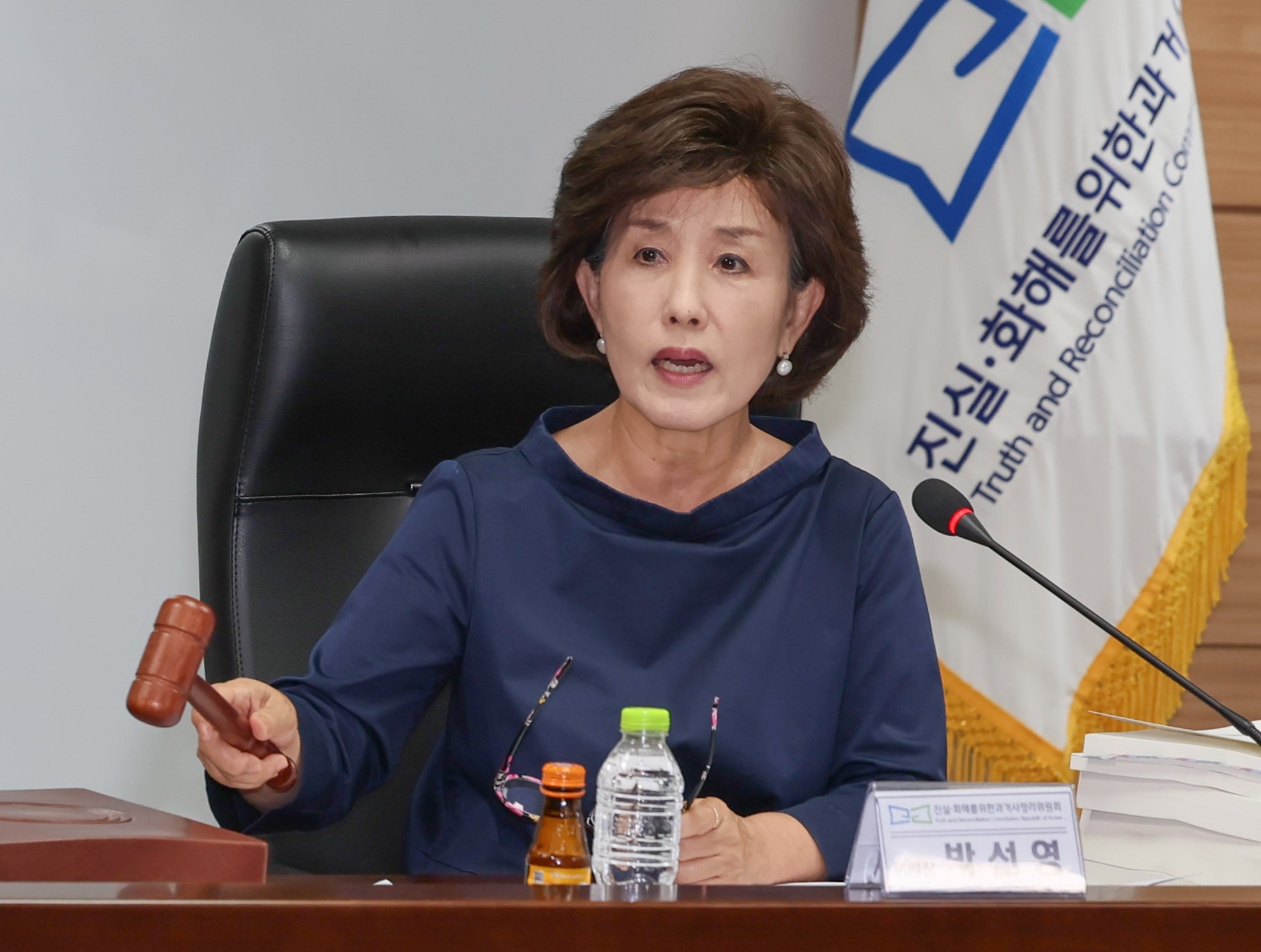 南韓真相和解委員會委員長朴宣映昨天po文，批評台灣外交失禮行為，「台灣，今後將永遠以傲慢與無禮，留在我心中。」（翻攝自朴宣映臉書）