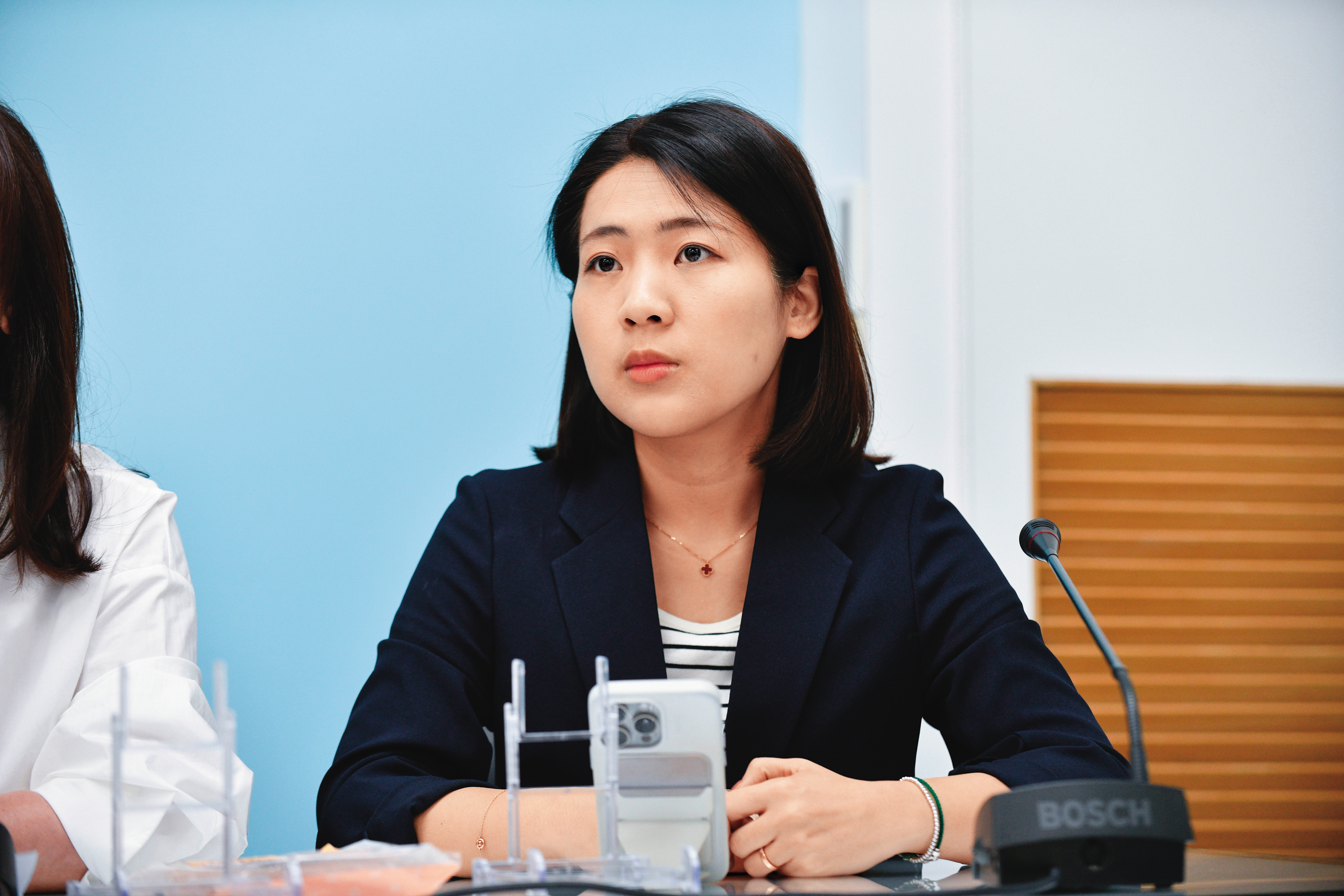 徐巧芯（圖）公布剪接過的錄音檔帶風向，企圖協助大姑脫罪。