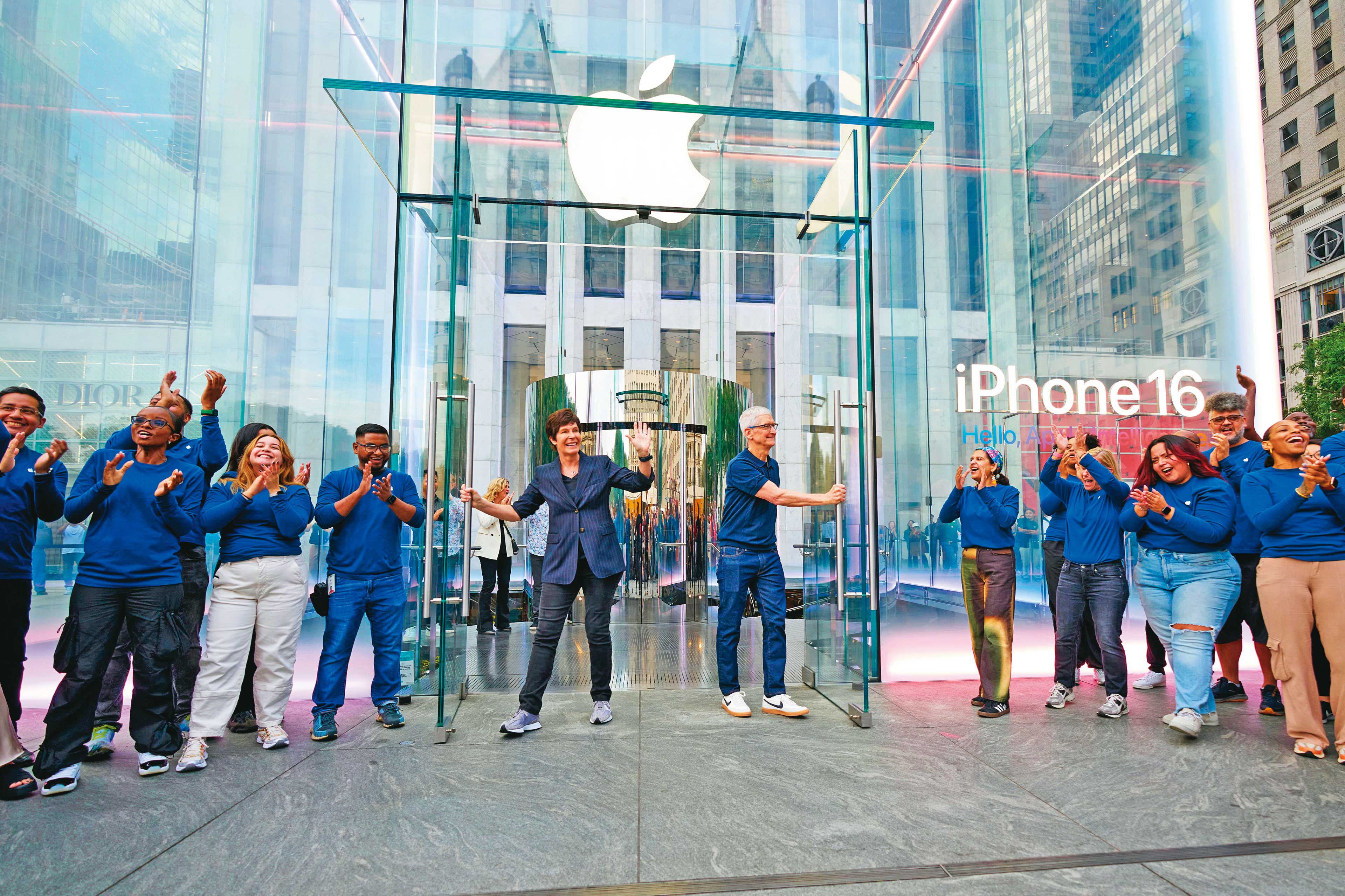 自2010年以來，大型成長股如臉書、蘋果、谷歌及台積電等當道。（Apple提供）